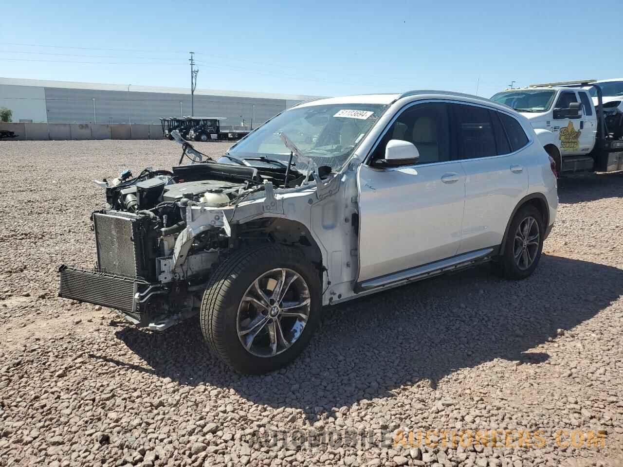 5UXTY3C06M9H42599 BMW X3 2021