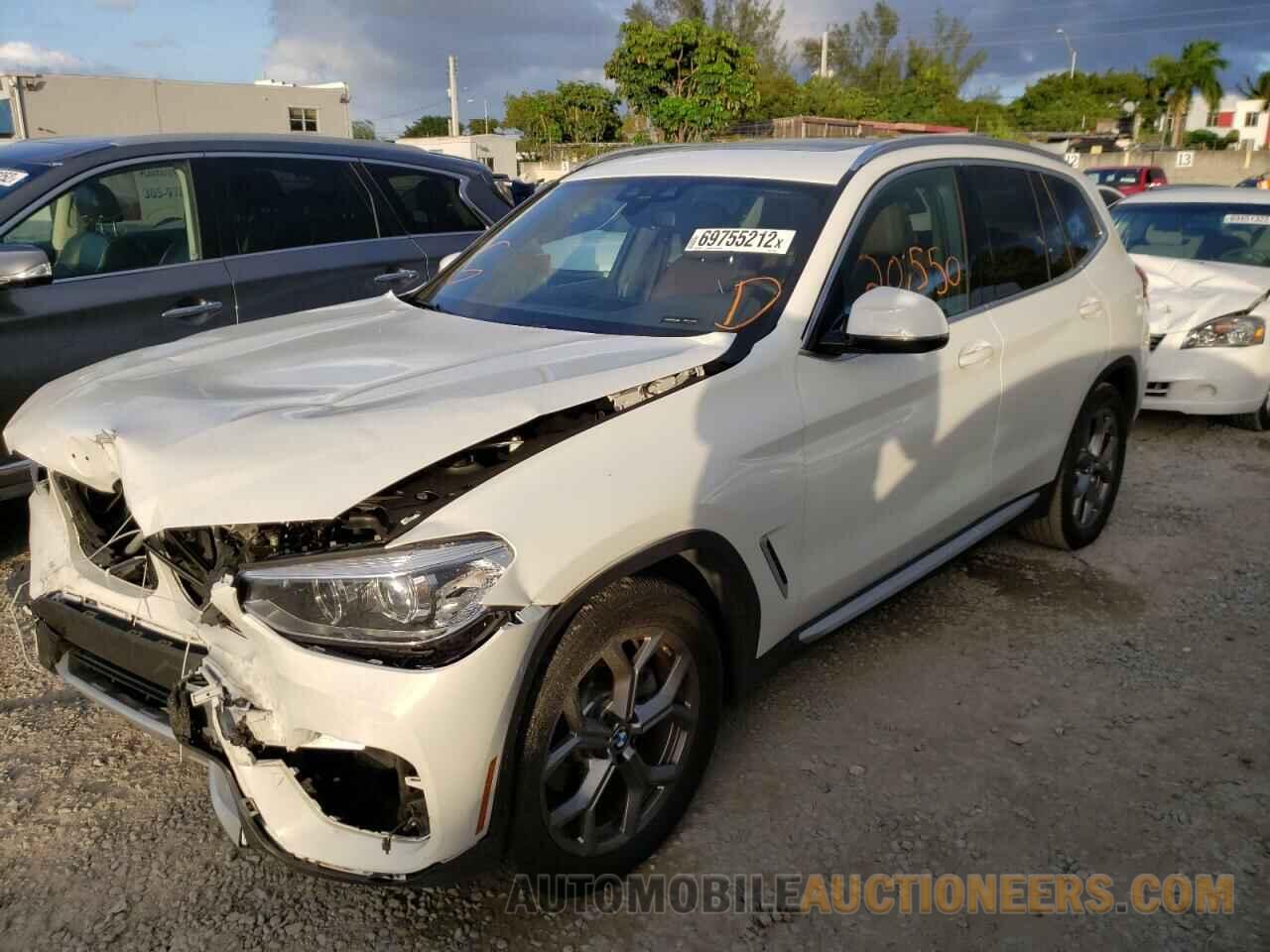 5UXTY3C07L9C16500 BMW X3 2020