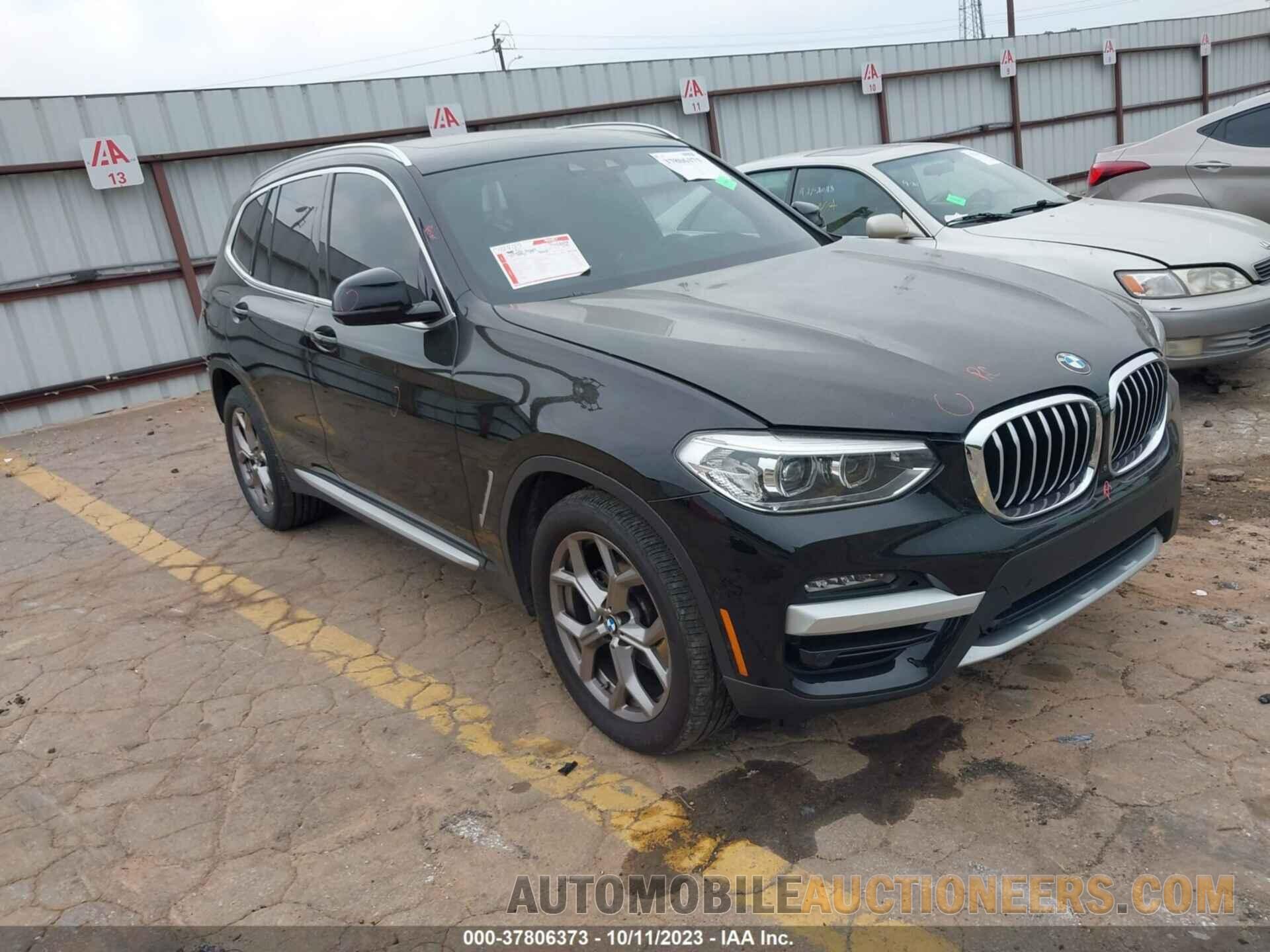 5UXTY3C07M9D75552 BMW X3 2021