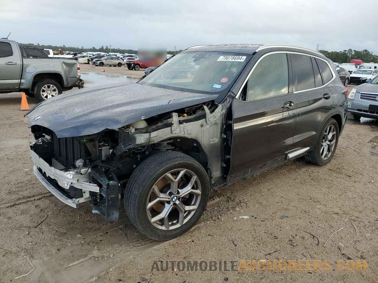 5UXTY3C07M9D97230 BMW X3 2021