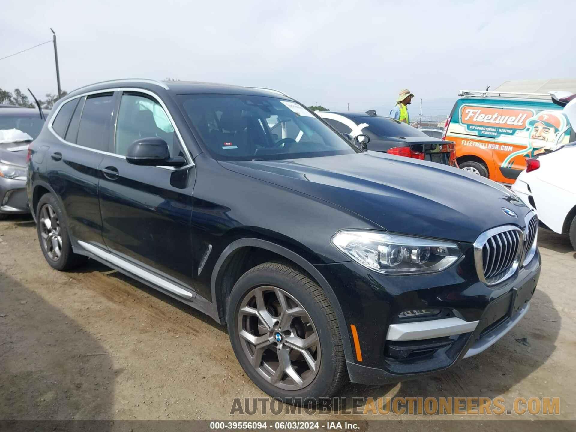 5UXTY3C07M9F52715 BMW X3 2021