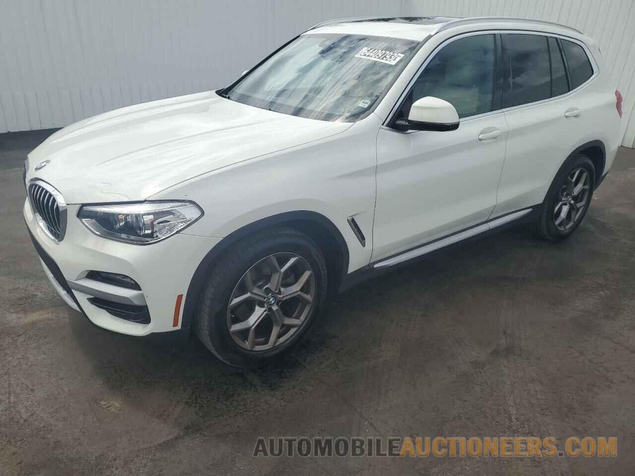 5UXTY3C07M9F57509 BMW X3 2021