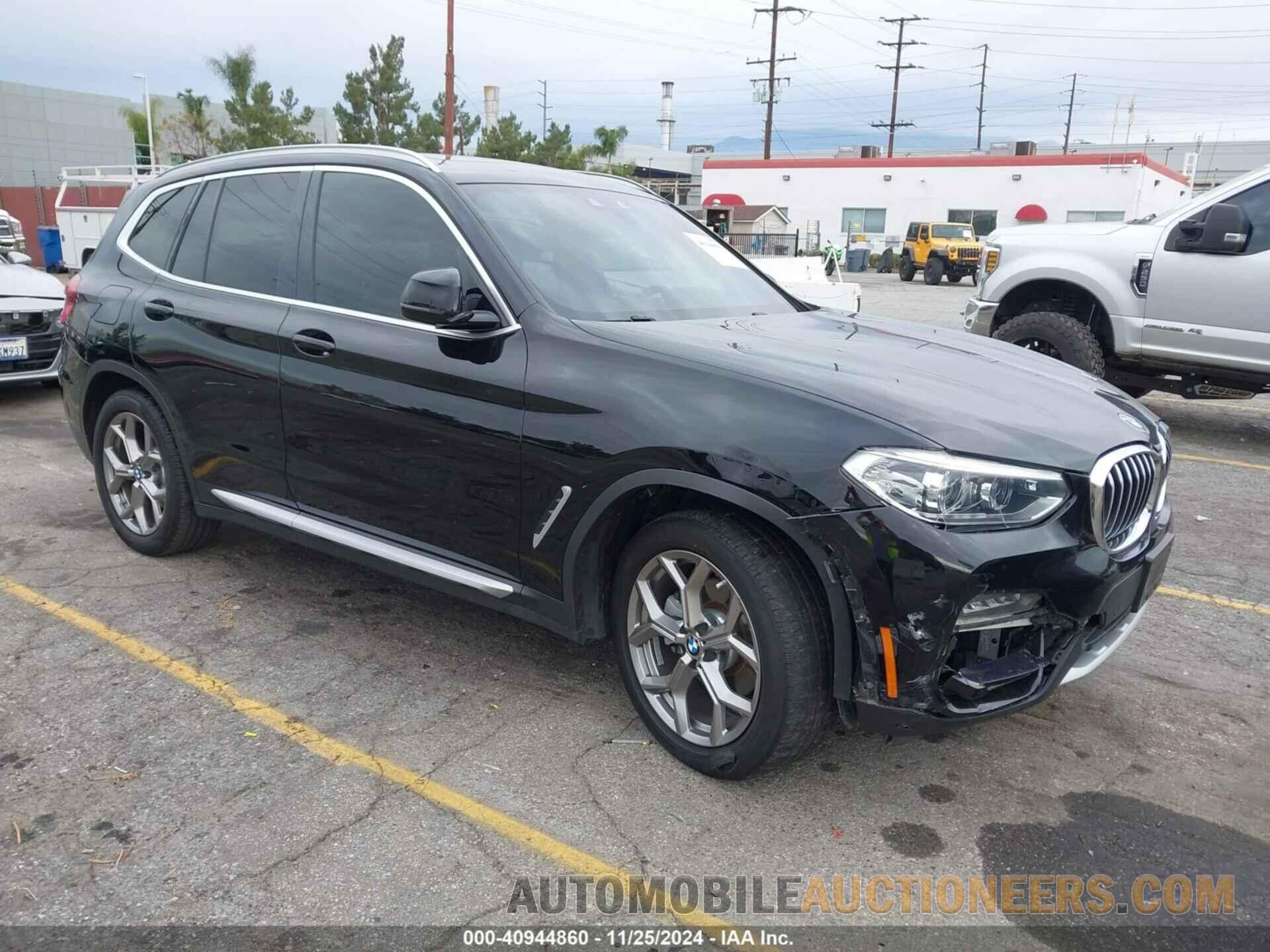 5UXTY3C07M9F60958 BMW X3 2021