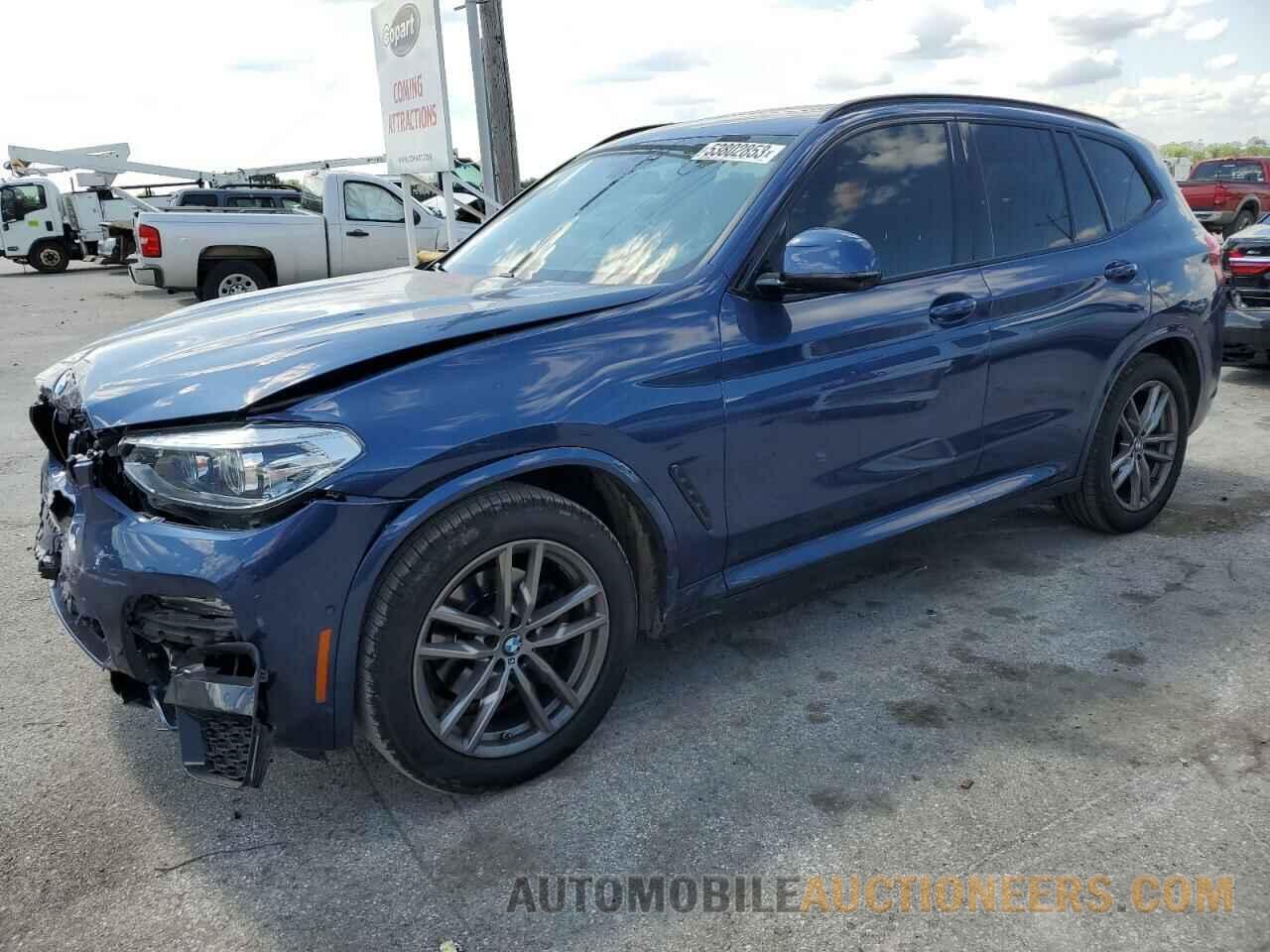 5UXTY3C07M9G22729 BMW X3 2021