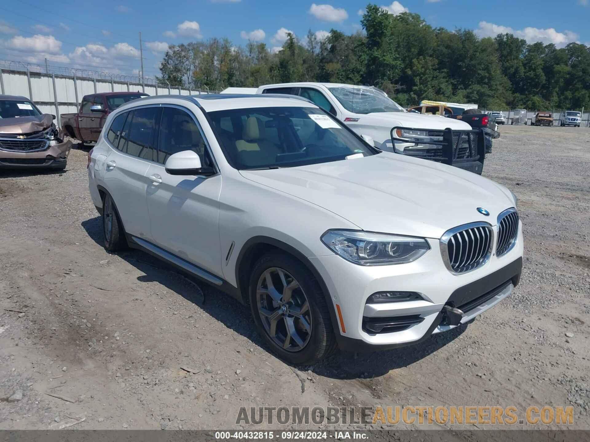 5UXTY3C07M9G51602 BMW X3 2021