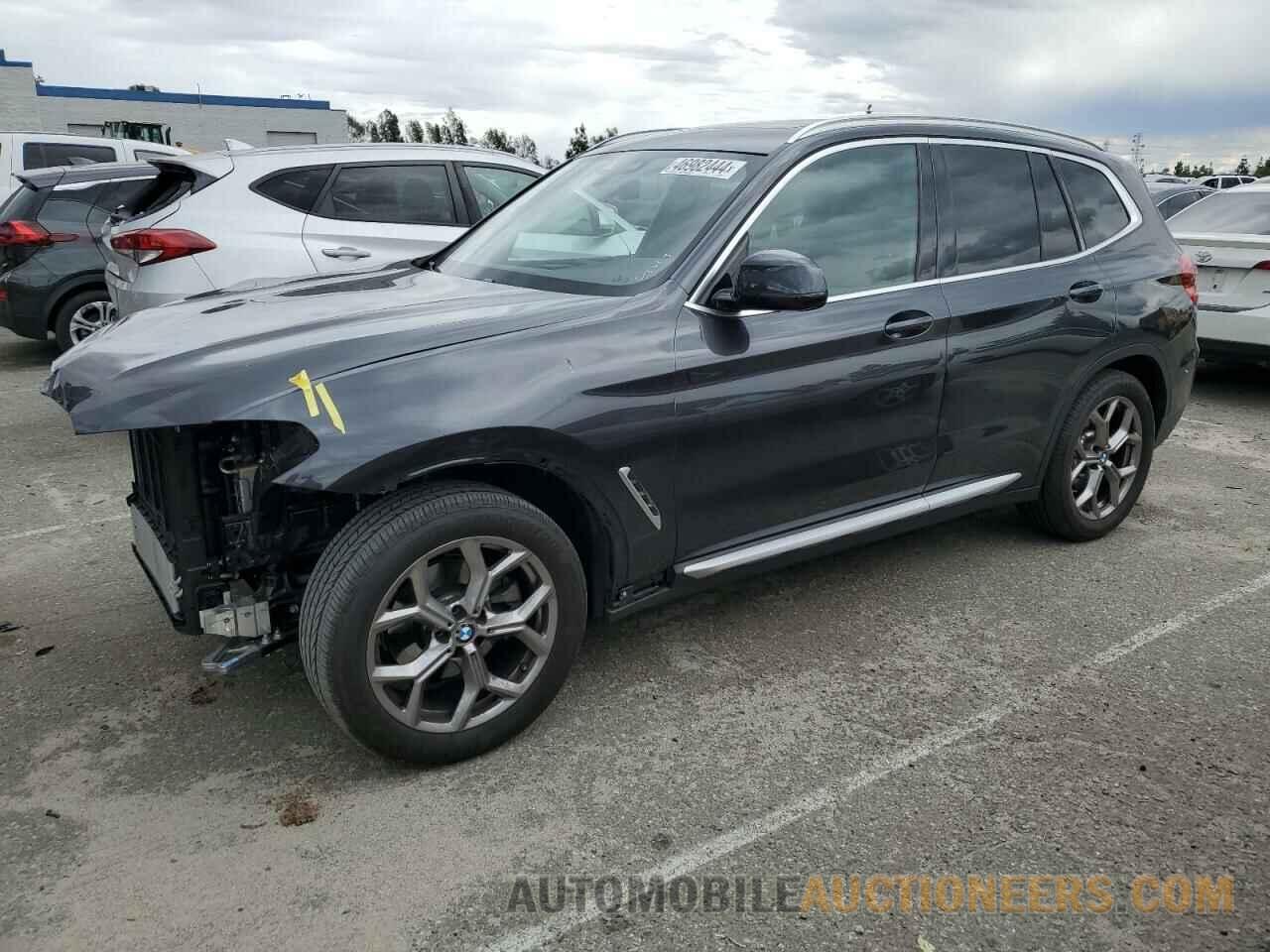 5UXTY3C07M9G83871 BMW X3 2021