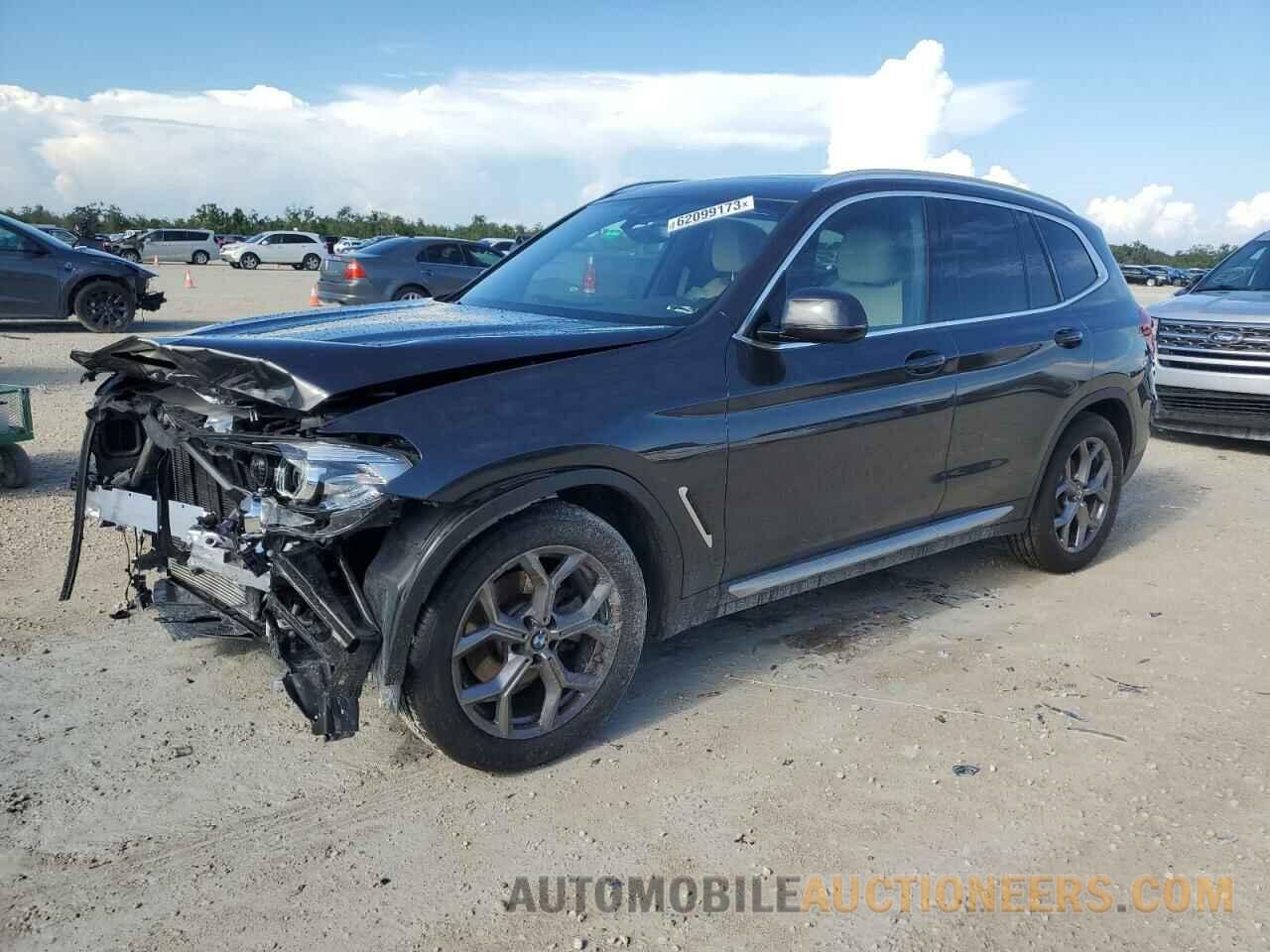 5UXTY3C07M9H22183 BMW X3 2021