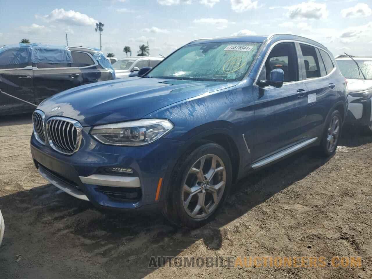 5UXTY3C07M9H67348 BMW X3 2021