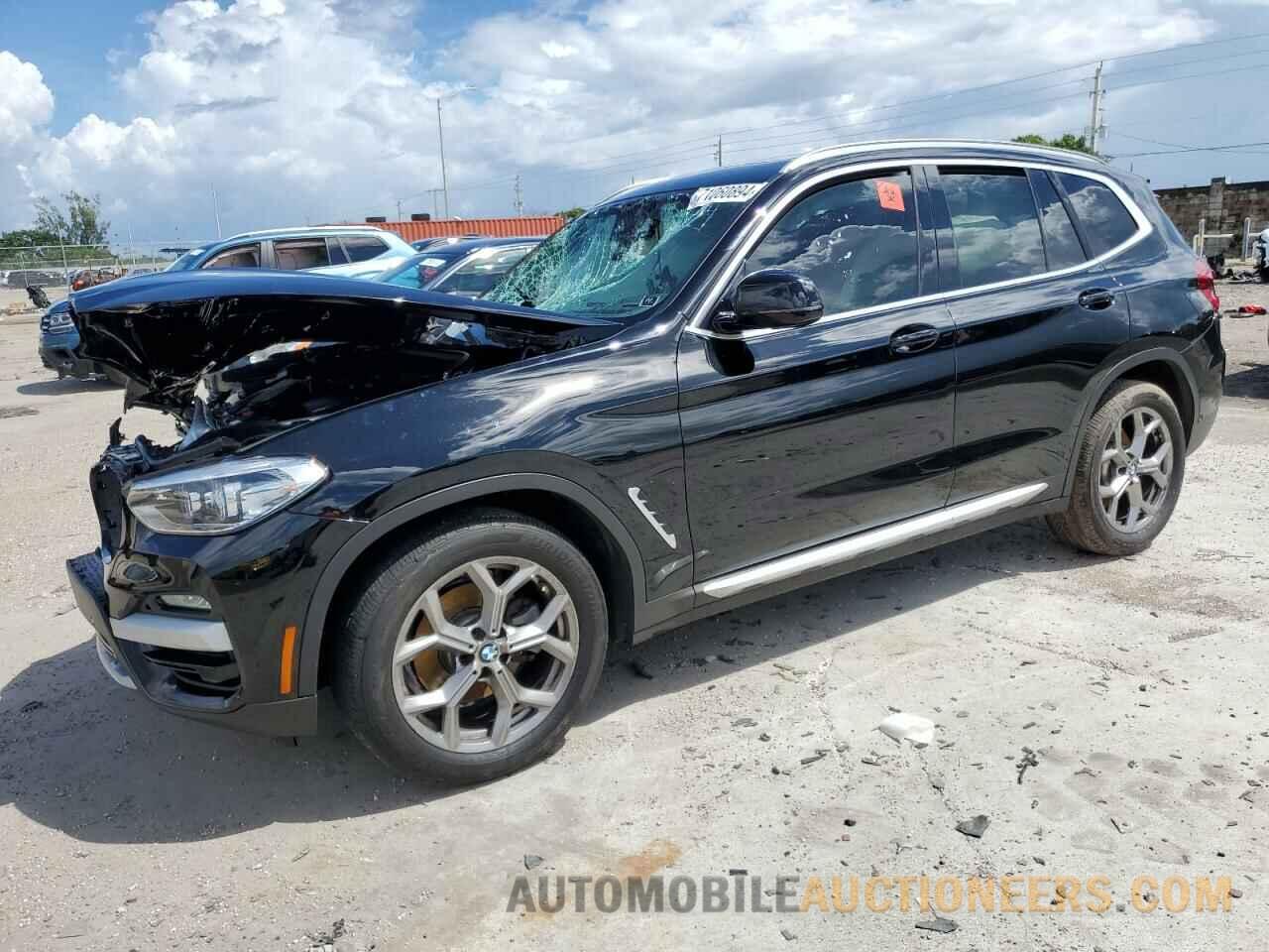 5UXTY3C07M9H92170 BMW X3 2021