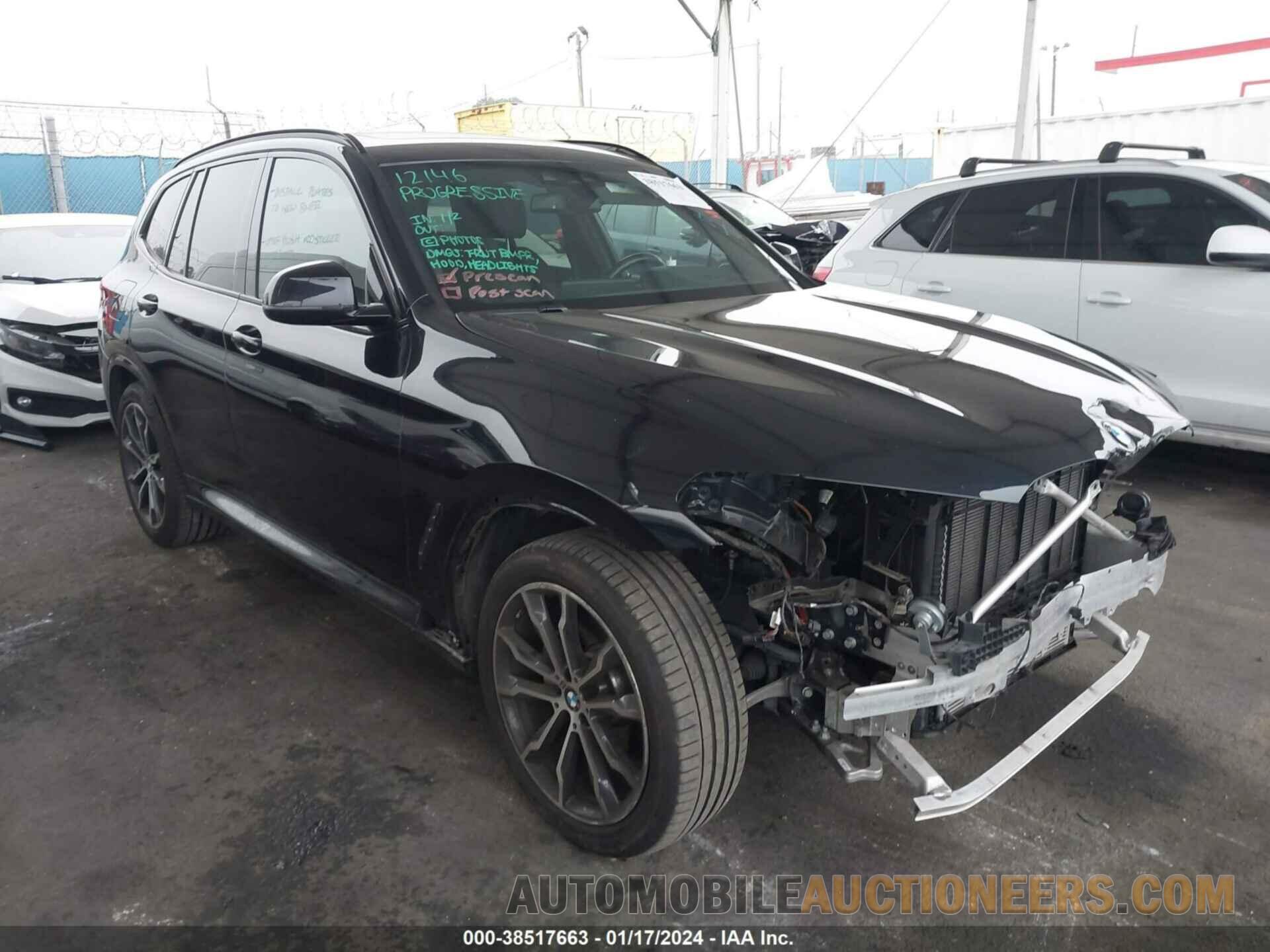 5UXTY3C08LLE54827 BMW X3 2020