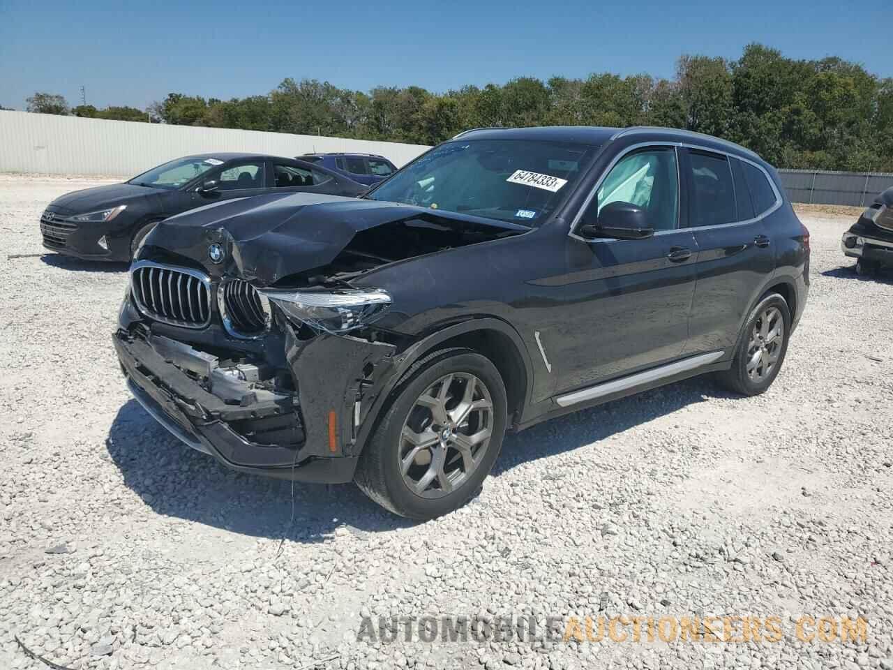 5UXTY3C08LLU72547 BMW X3 2020