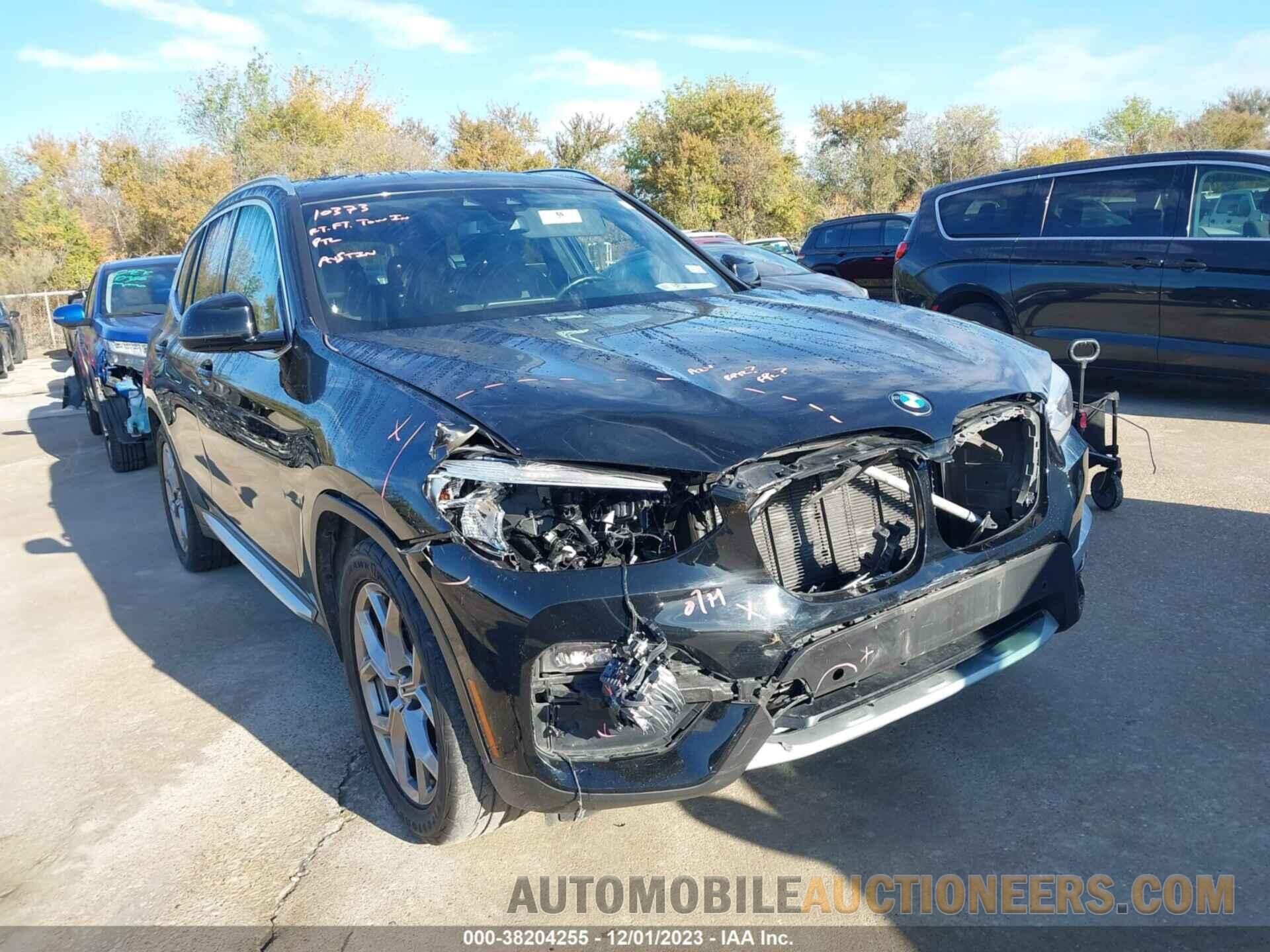 5UXTY3C08M9E41445 BMW X3 2021