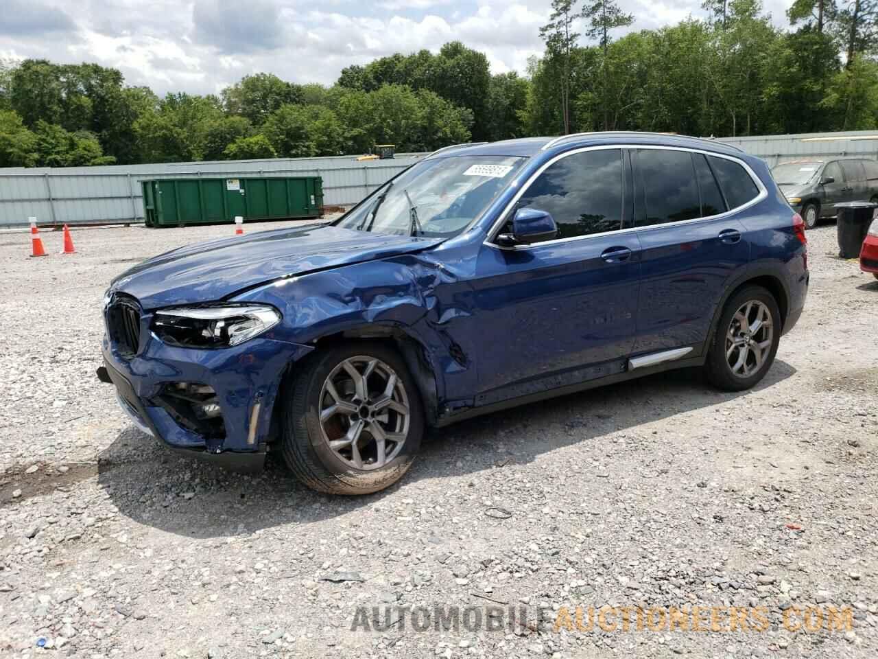 5UXTY3C08M9F68258 BMW X3 2021