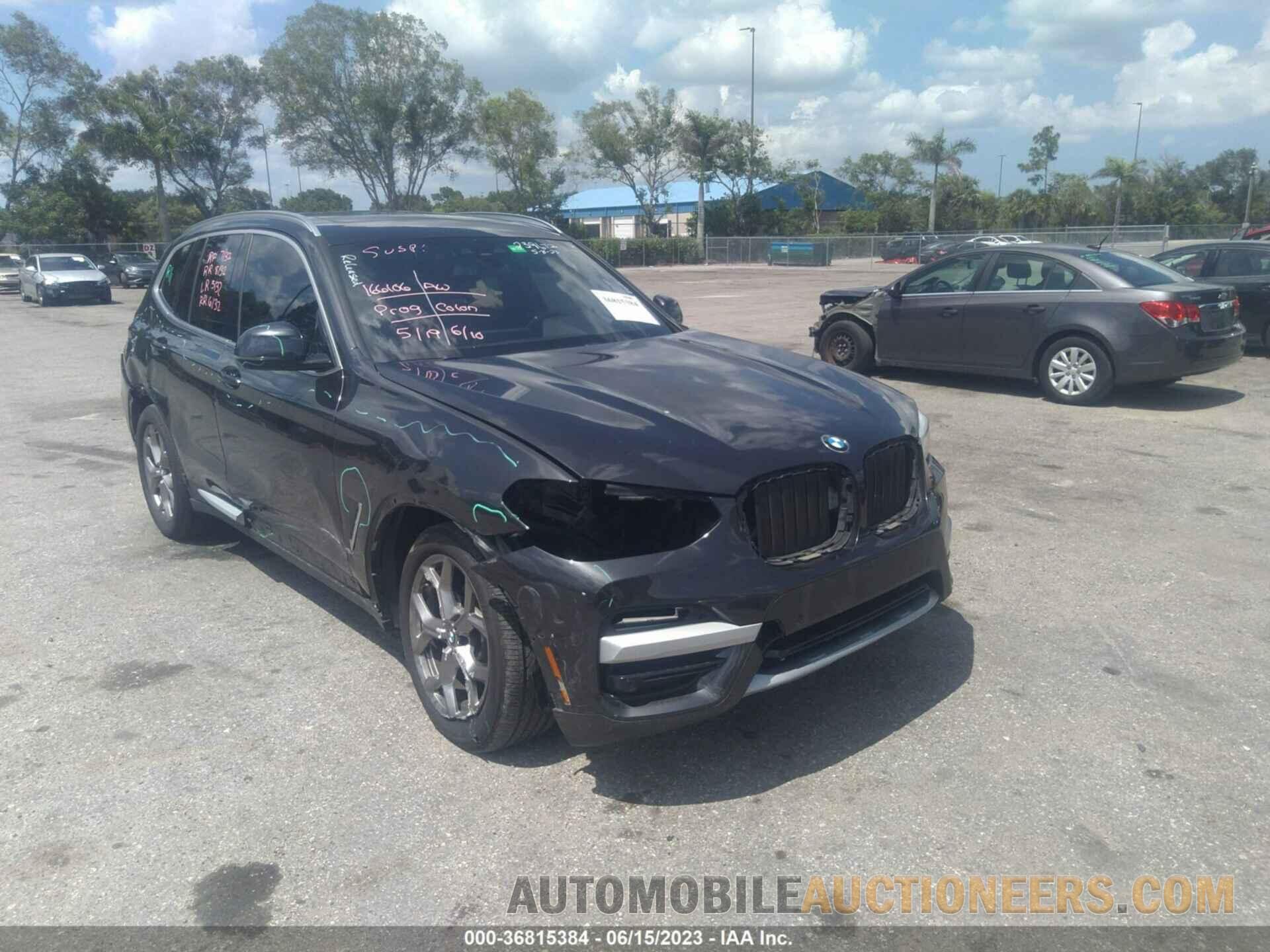 5UXTY3C08M9G42083 BMW X3 2021