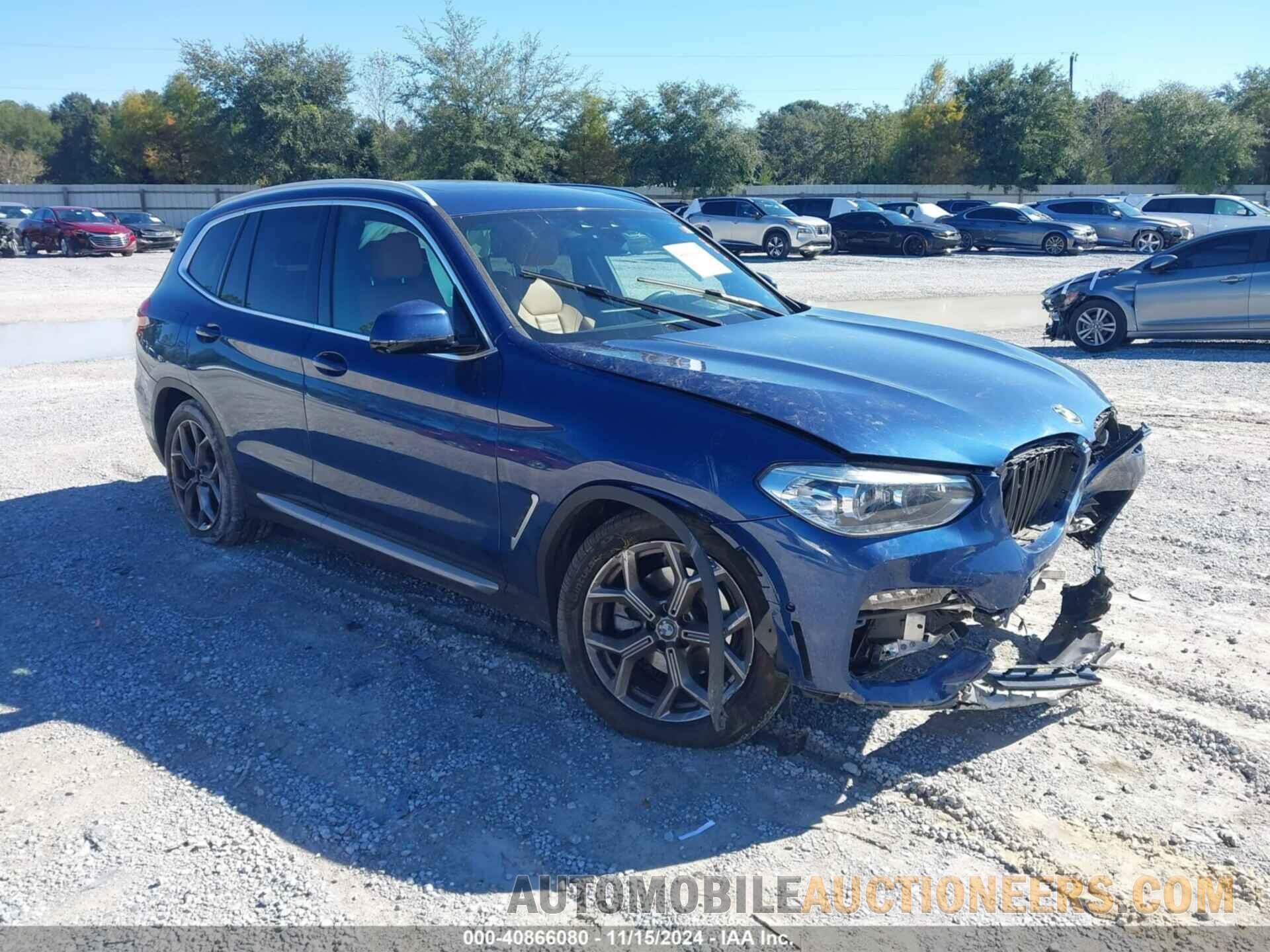 5UXTY3C08M9H58836 BMW X3 2021