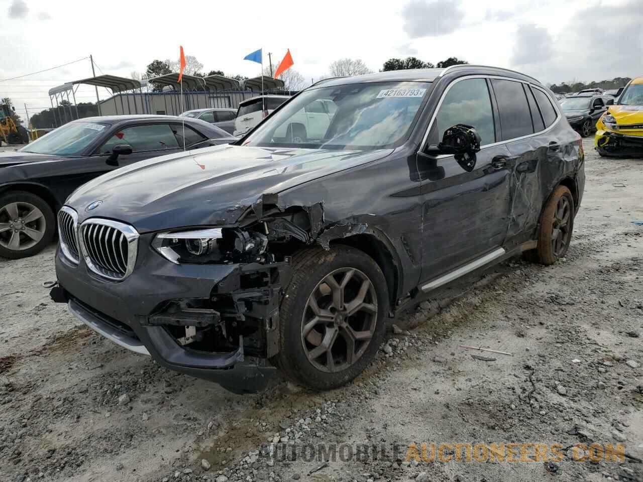 5UXTY3C09M9E20510 BMW X3 2021