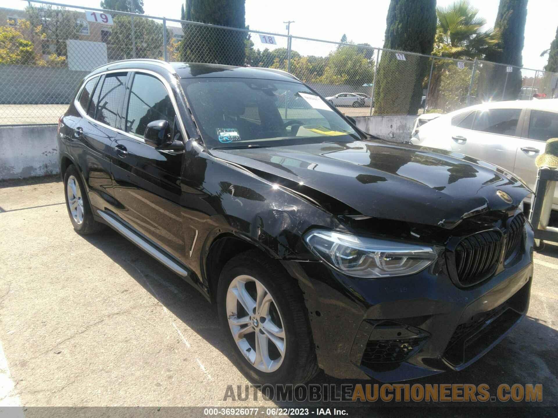 5UXTY3C0XM9D91860 BMW X3 2021