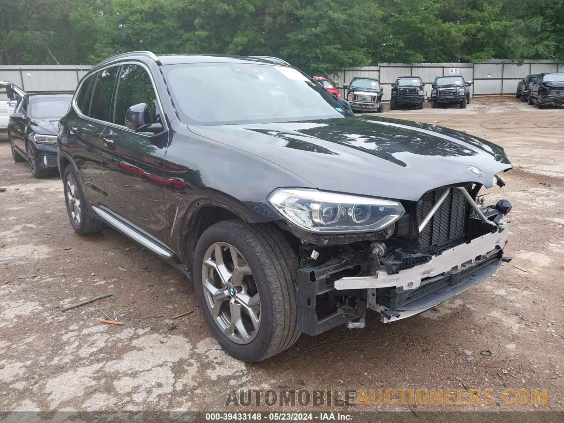 5UXTY3C0XM9G38262 BMW X3 2021