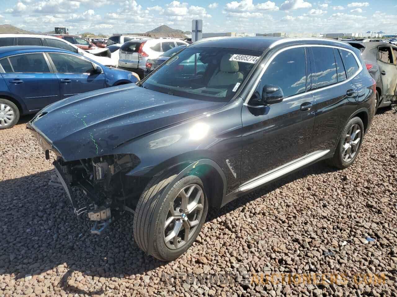 5UXTY3C0XM9H55615 BMW X3 2021