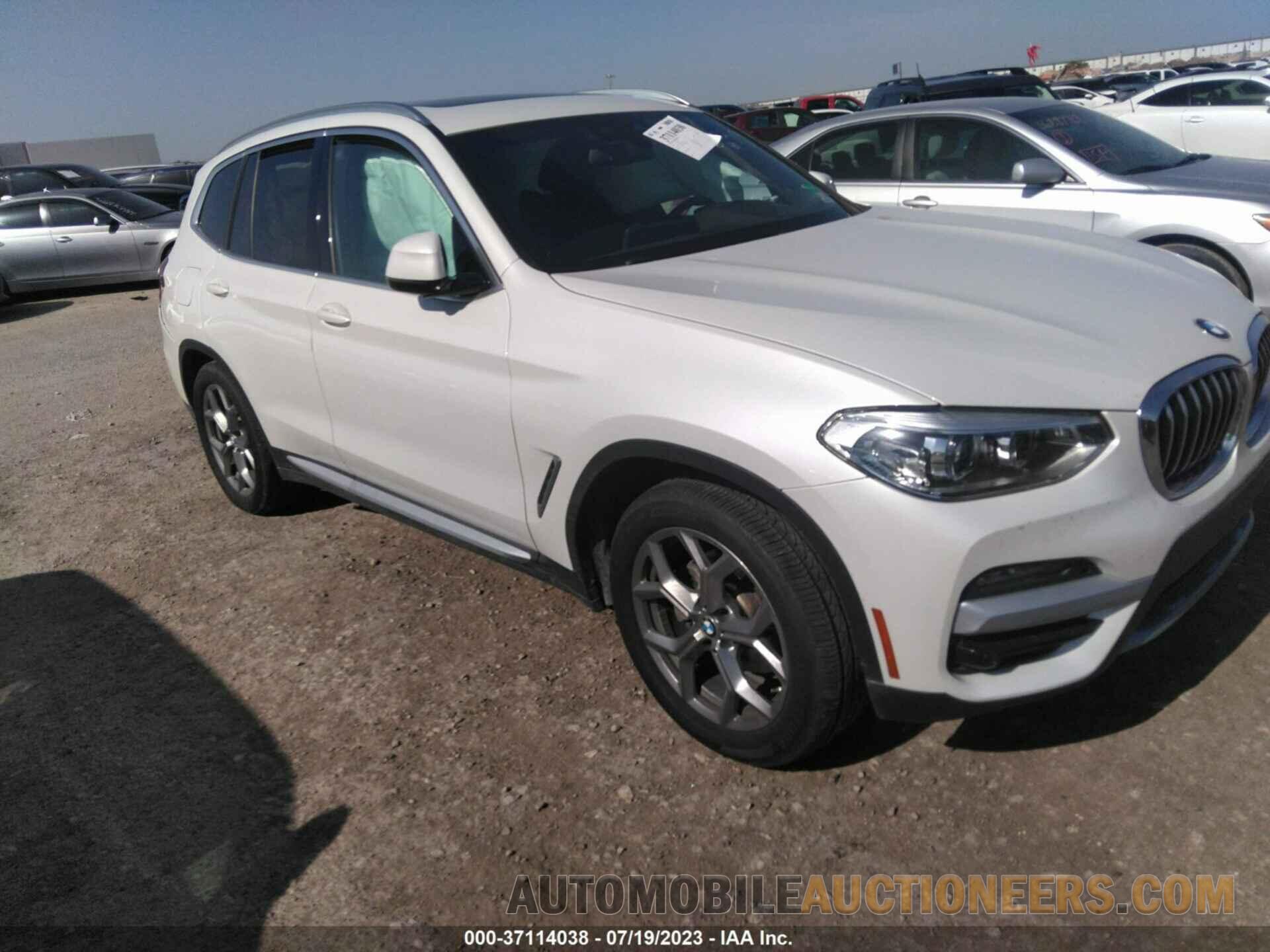 5UXTY5C00L9C26250 BMW X3 2020