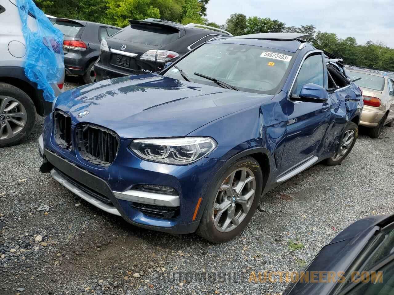 5UXTY5C00L9C30542 BMW X3 2020