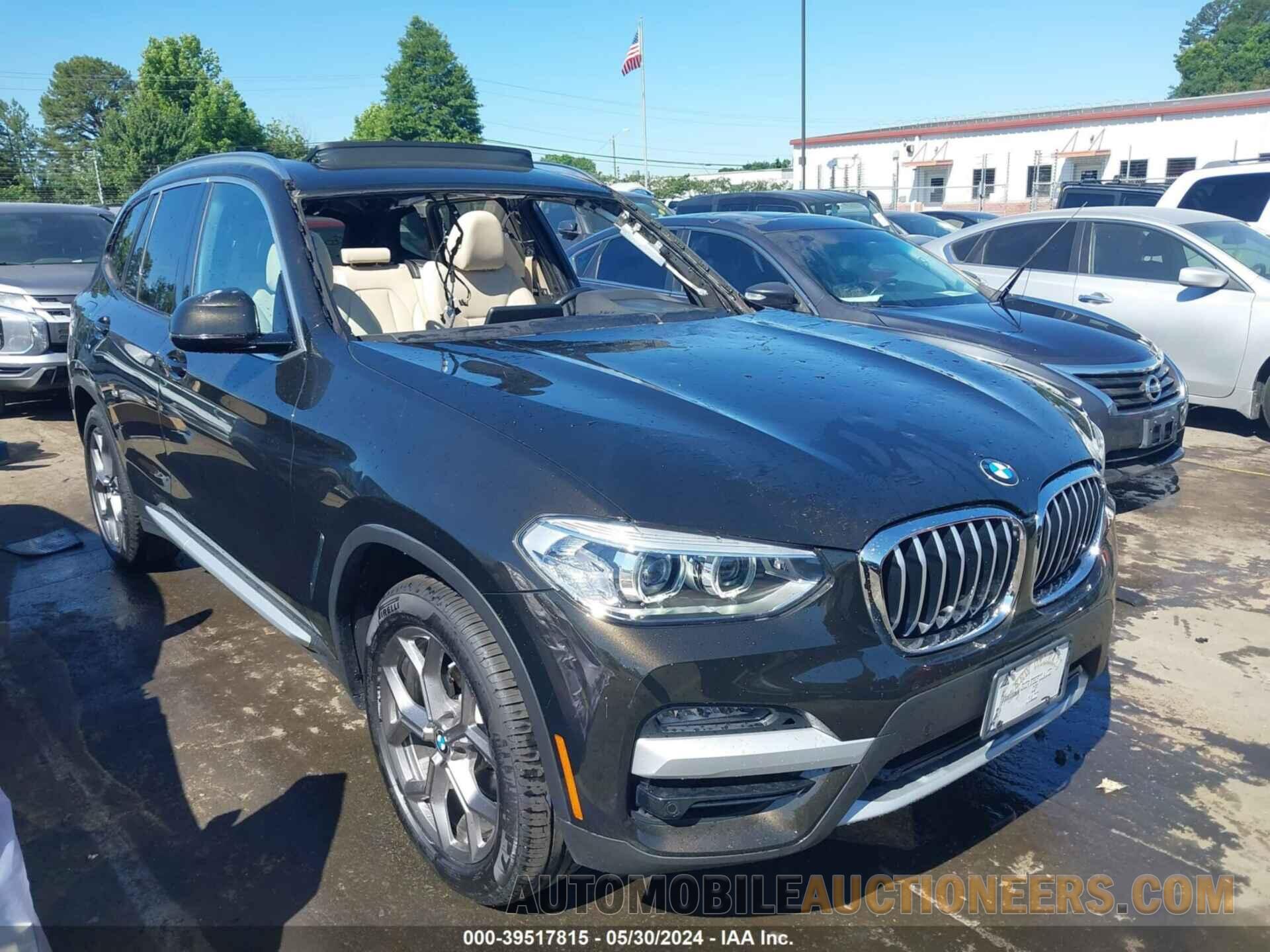 5UXTY5C00LLT37753 BMW X3 2020