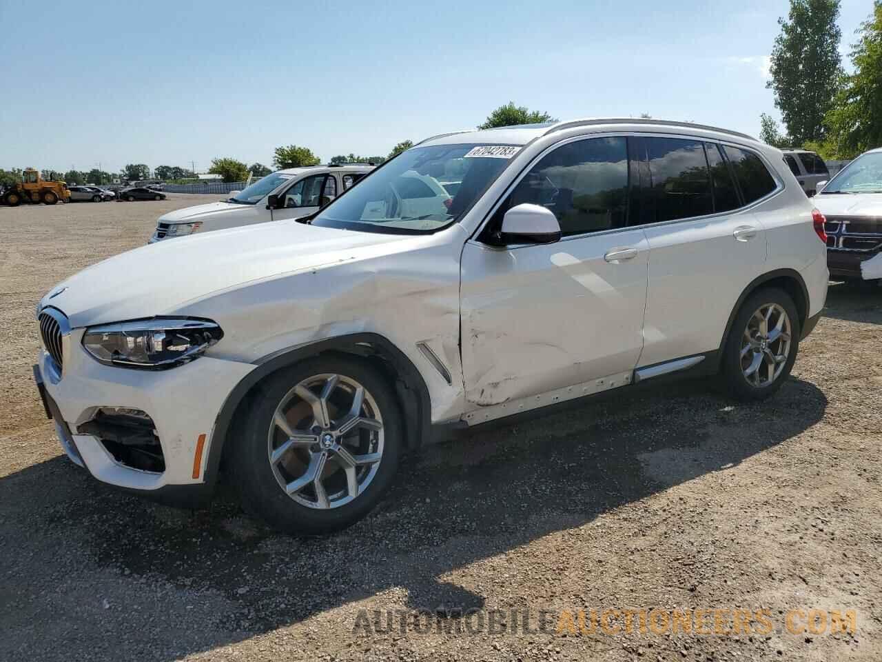 5UXTY5C00M9D90101 BMW X3 2021