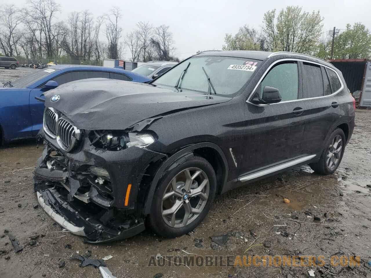 5UXTY5C00M9E73012 BMW X3 2021