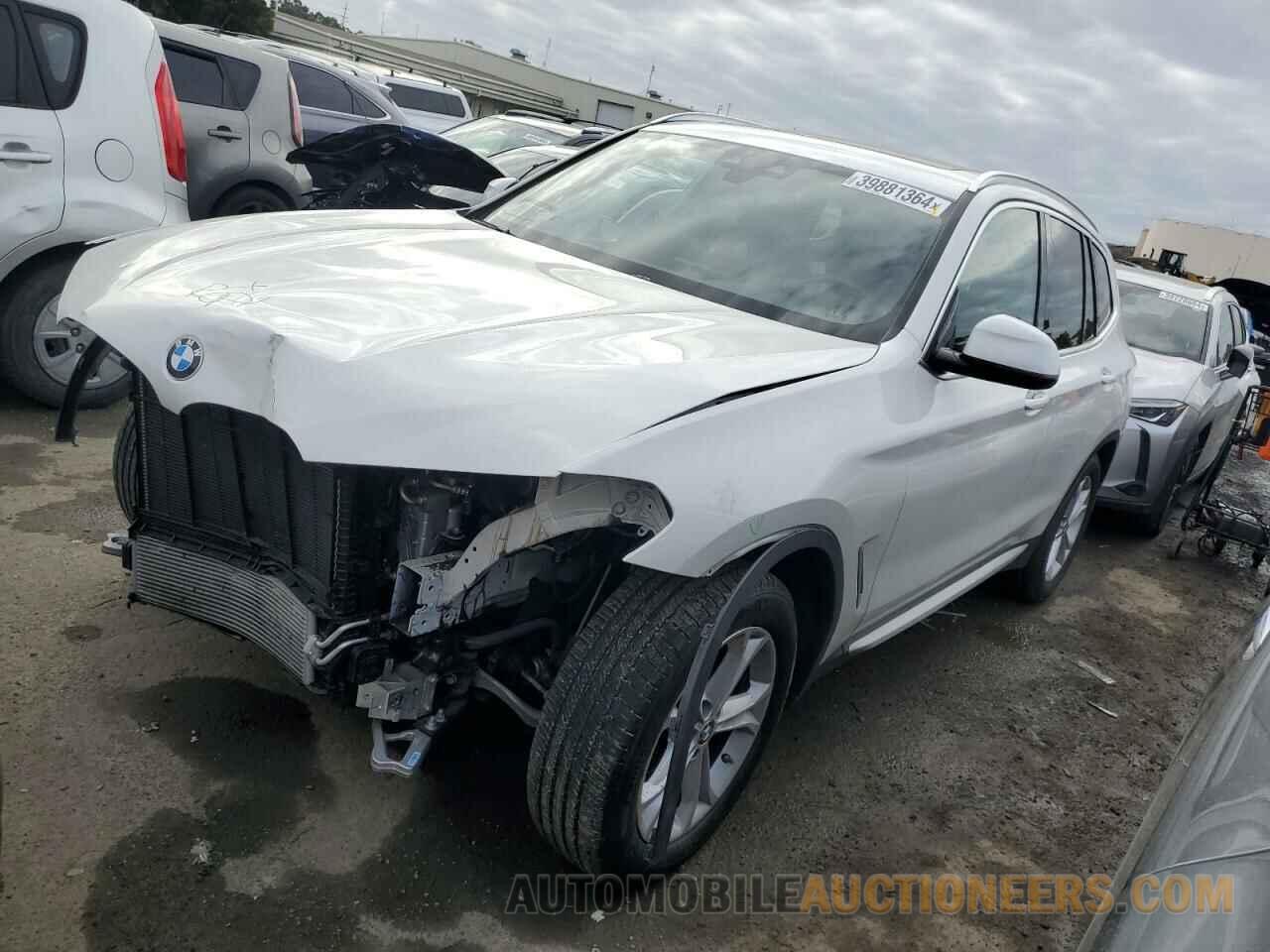 5UXTY5C00M9H49012 BMW X3 2021