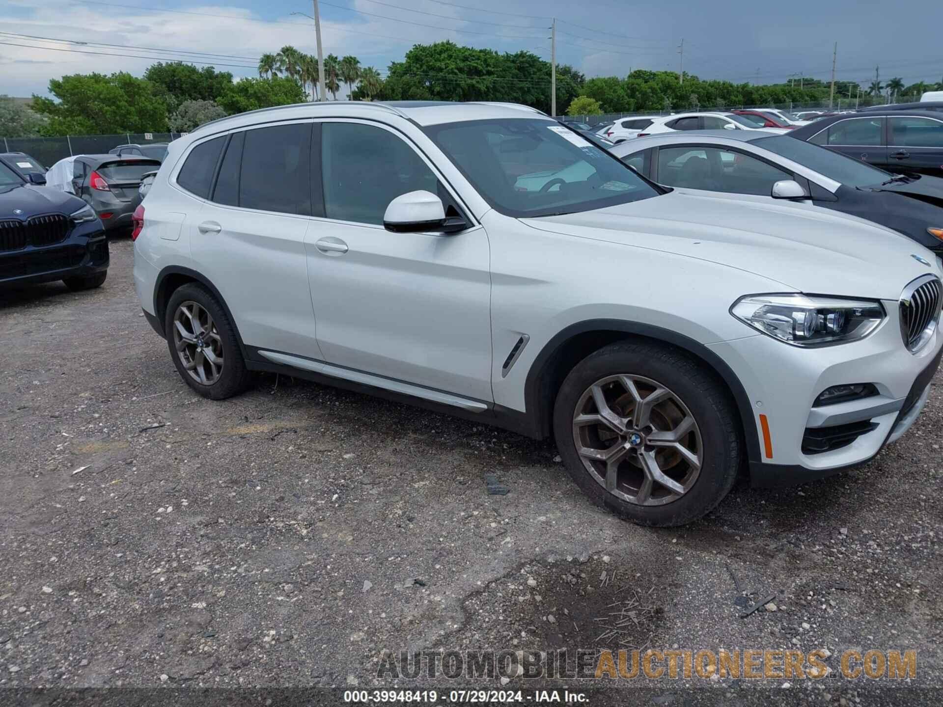 5UXTY5C01M9E45736 BMW X3 2021