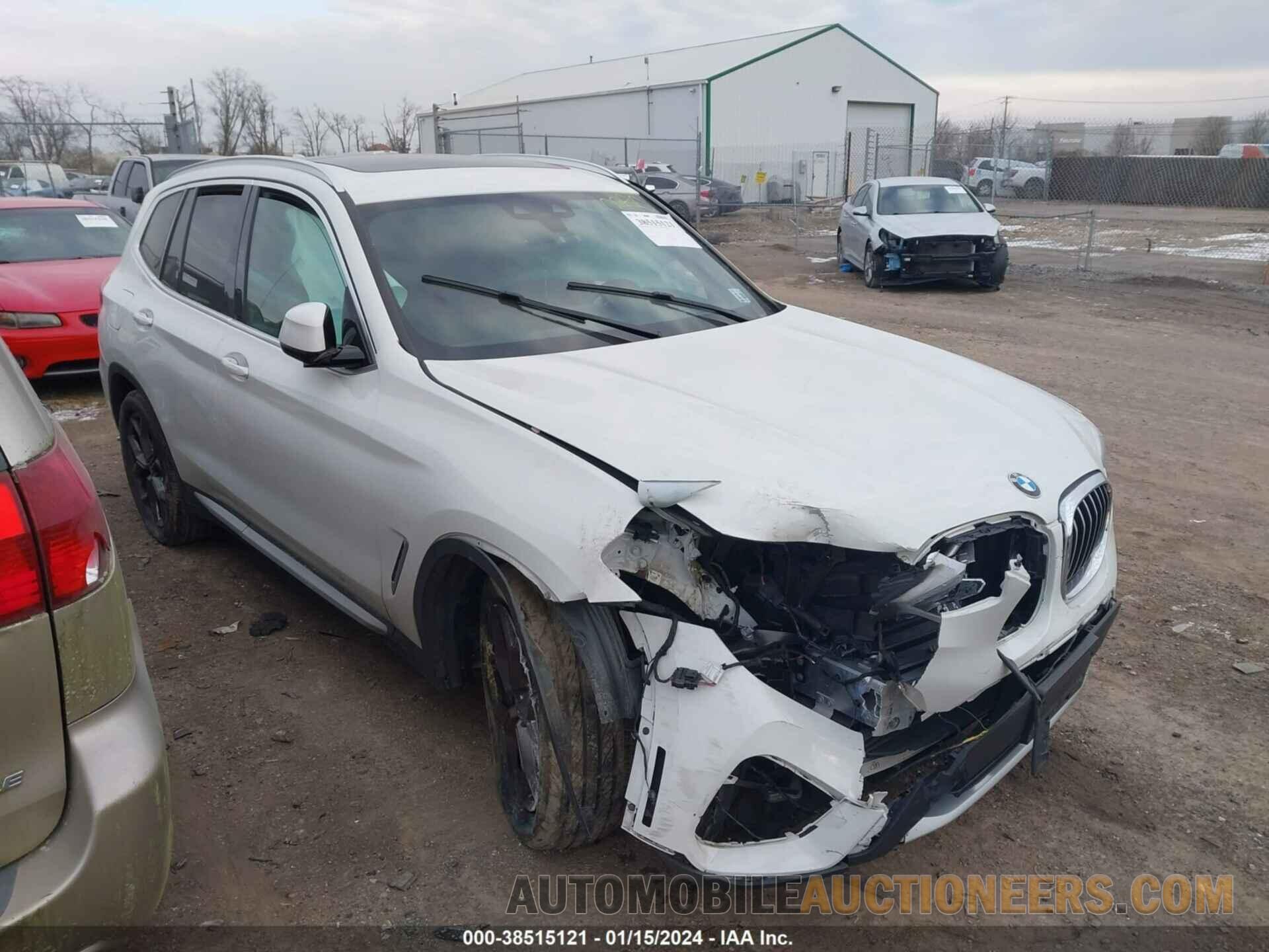 5UXTY5C01M9F29393 BMW X3 2021