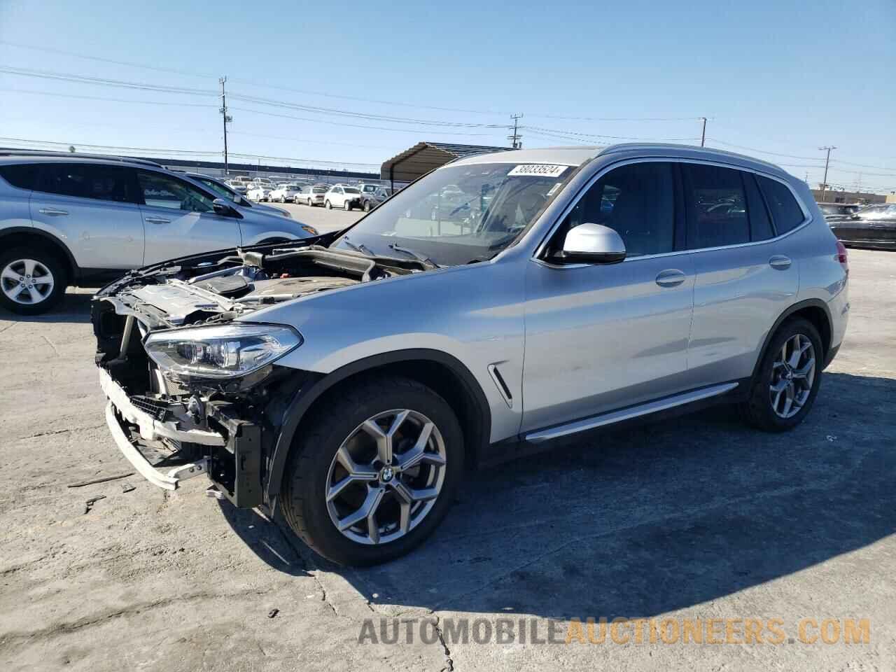 5UXTY5C02M9F13199 BMW X3 2021