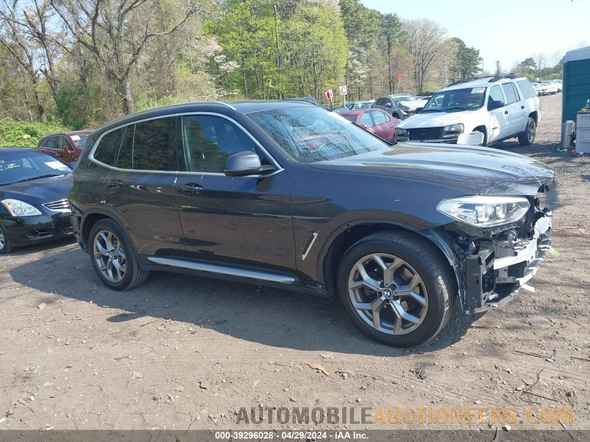 5UXTY5C02M9F37812 BMW X3 2021