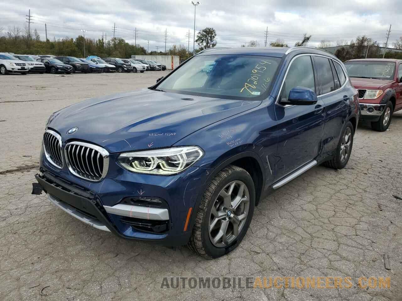 5UXTY5C02M9G22830 BMW X3 2021