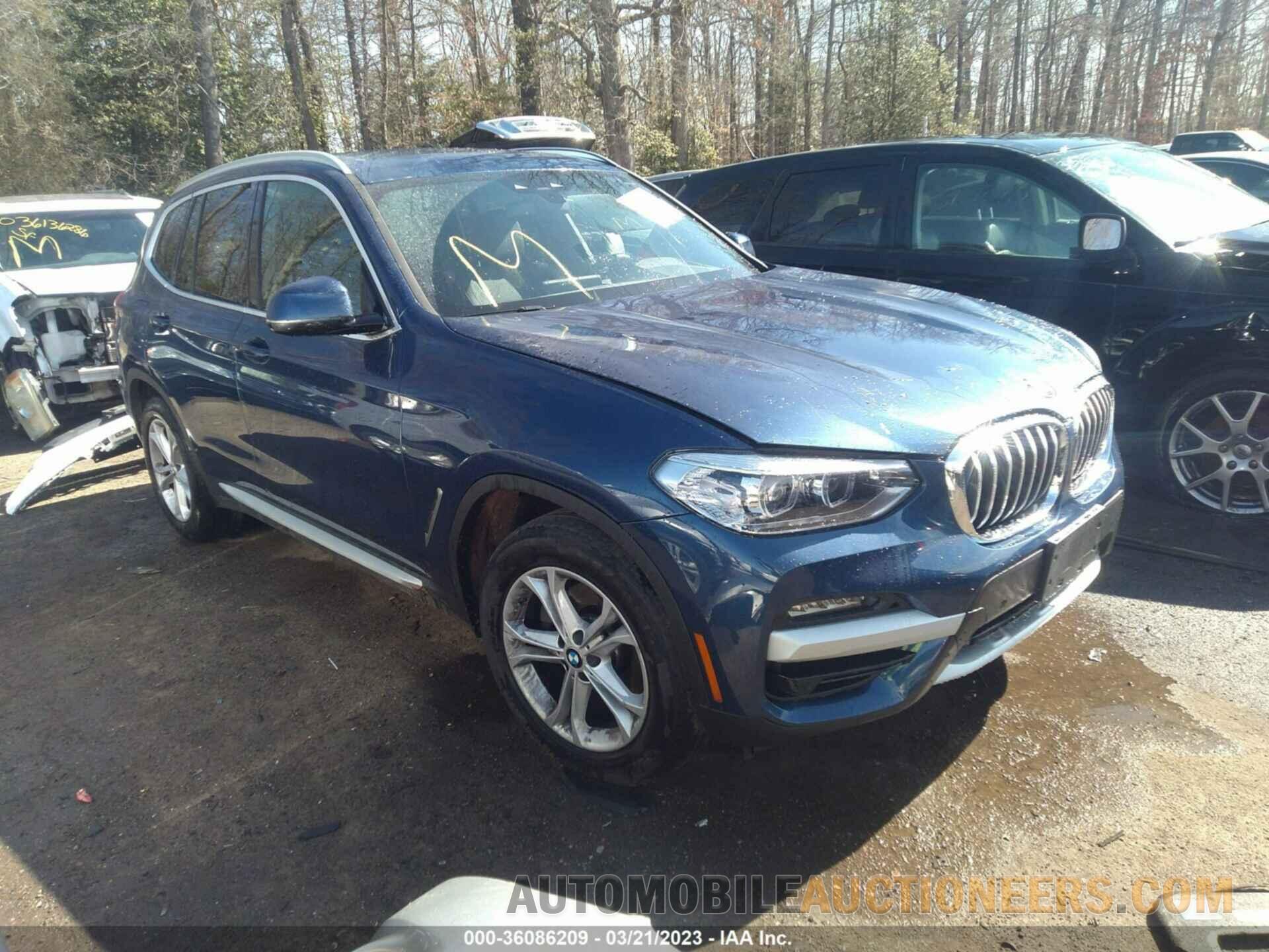 5UXTY5C02M9G49753 BMW X3 2021