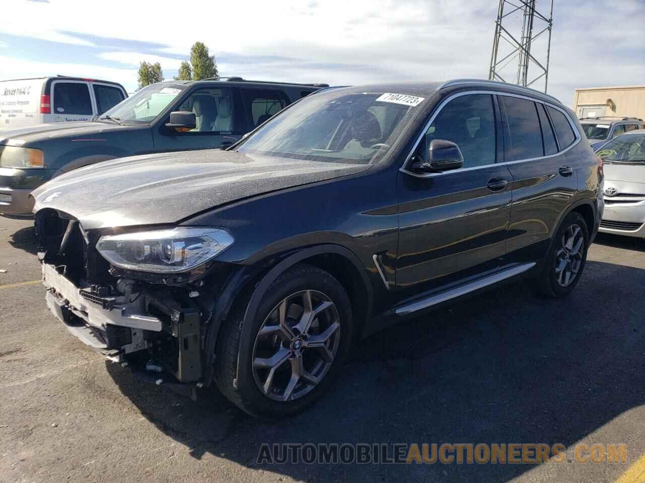 5UXTY5C02M9G49915 BMW X3 2021