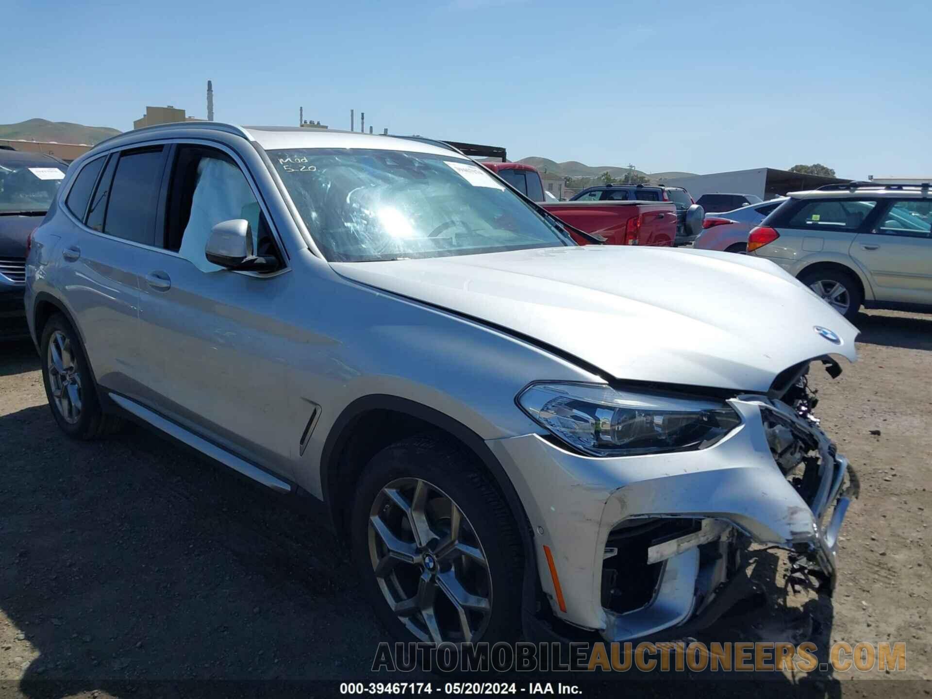 5UXTY5C03M9D71249 BMW X3 2021