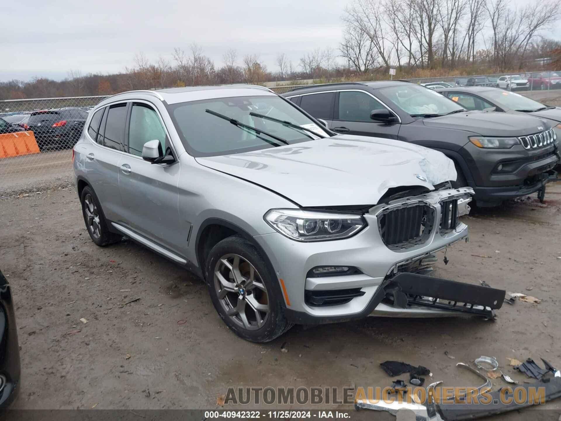 5UXTY5C03M9D92182 BMW X3 2021