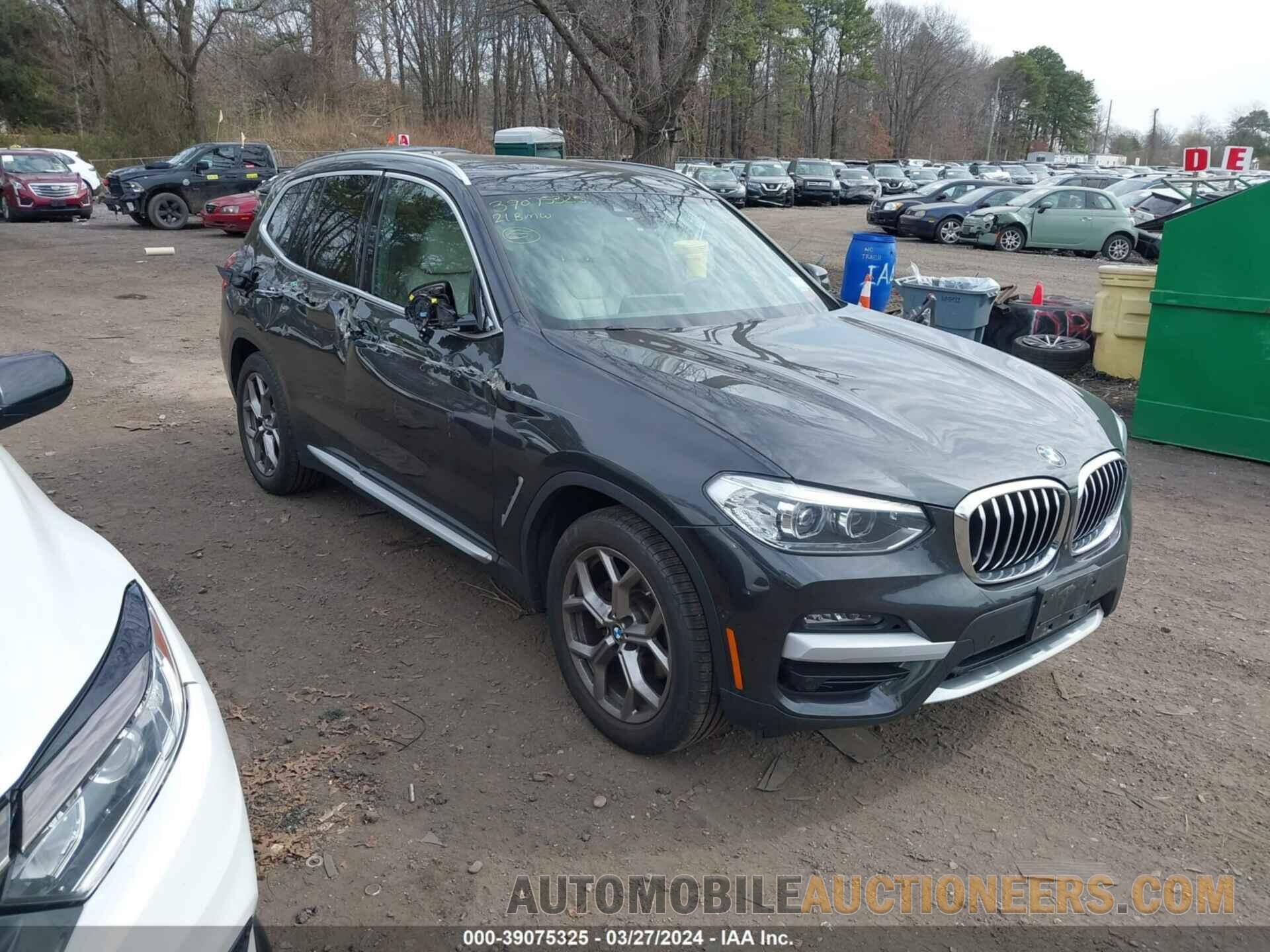 5UXTY5C03M9D96961 BMW X3 2021