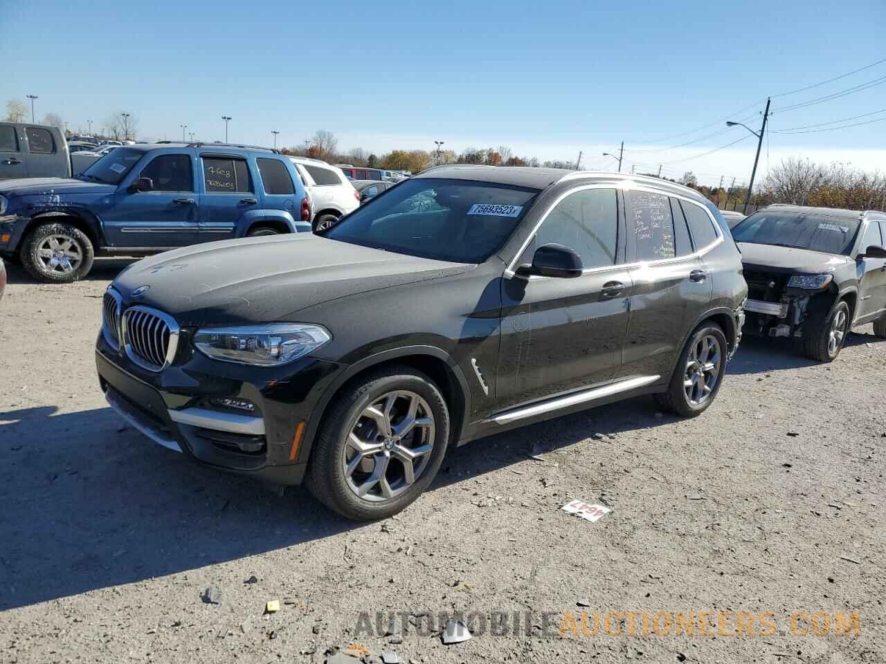 5UXTY5C03M9E58259 BMW X3 2021