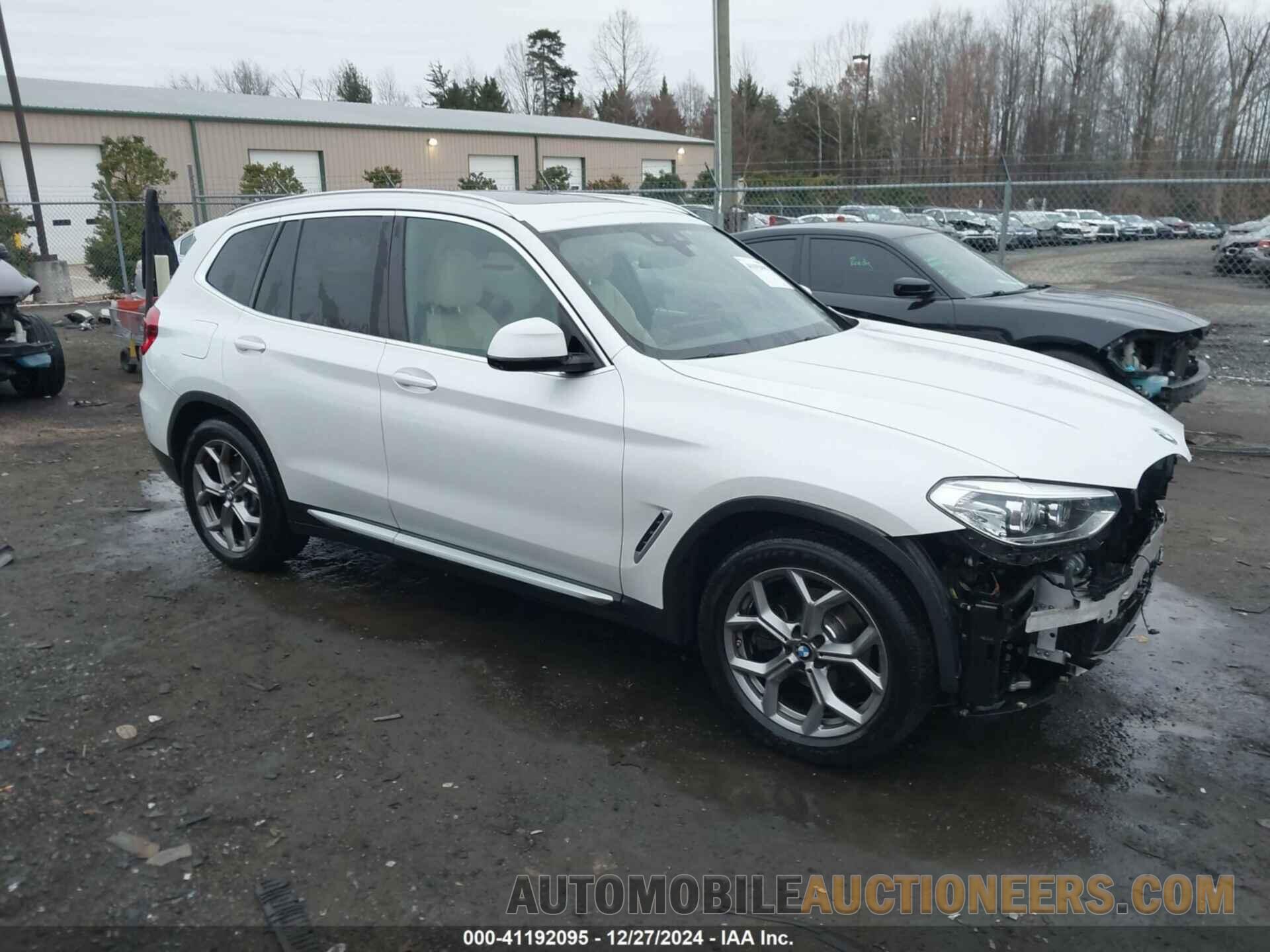 5UXTY5C03M9F39911 BMW X3 2021