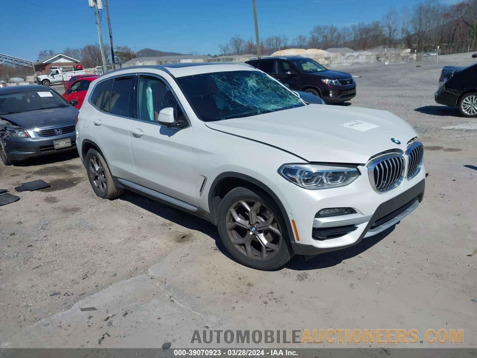 5UXTY5C03M9F43070 BMW X3 2021