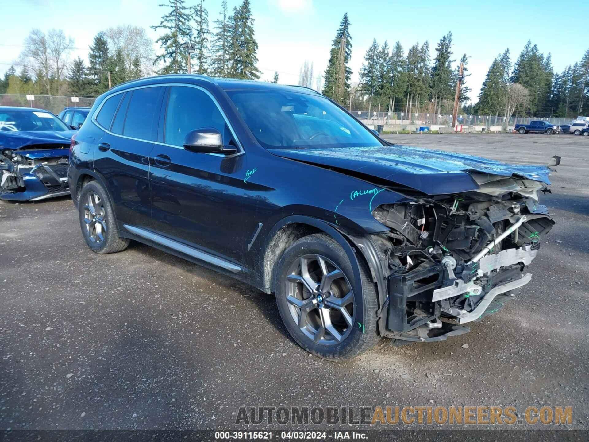 5UXTY5C04LLT34256 BMW X3 2020