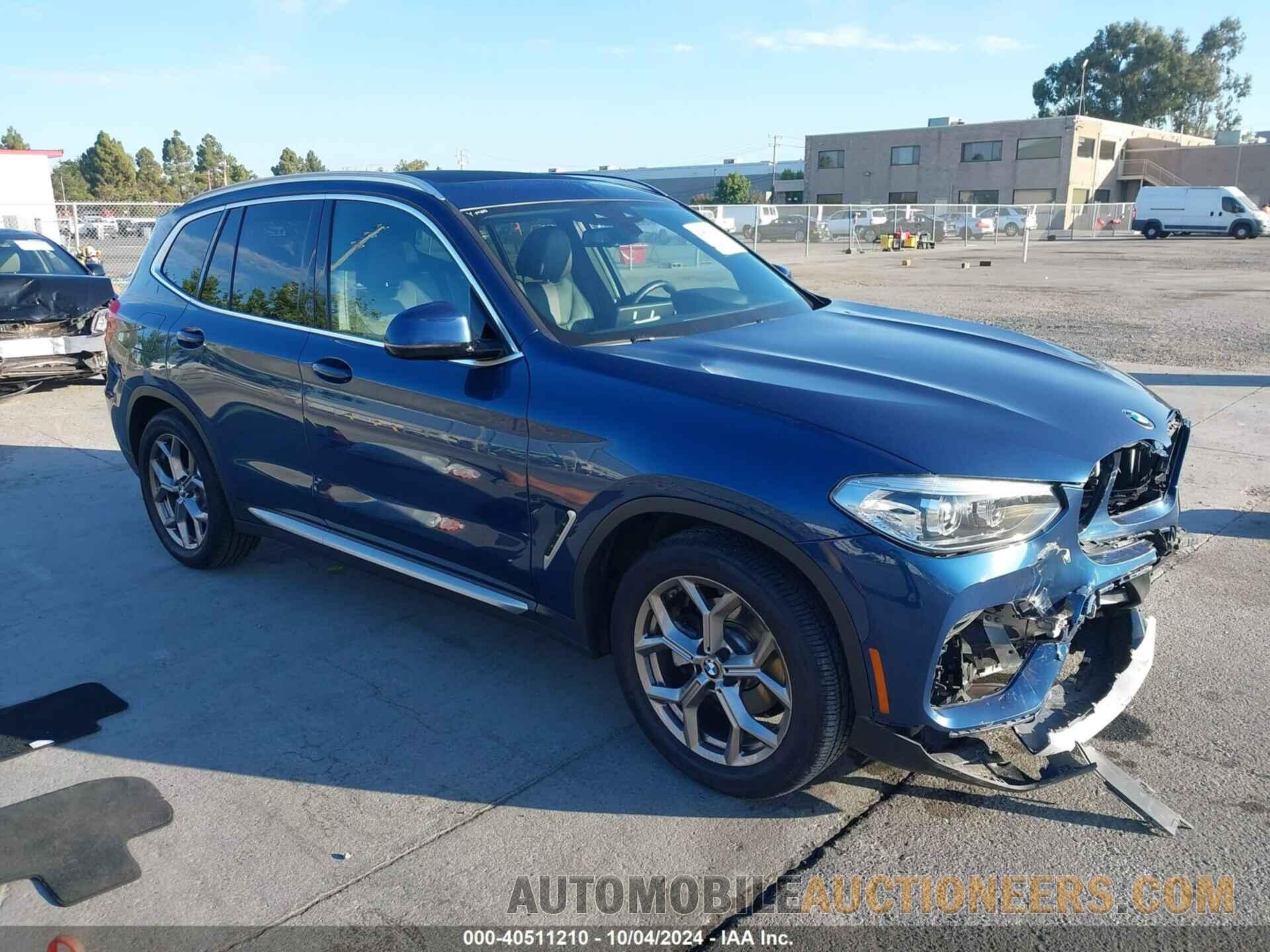 5UXTY5C04M9G21033 BMW X3 2021