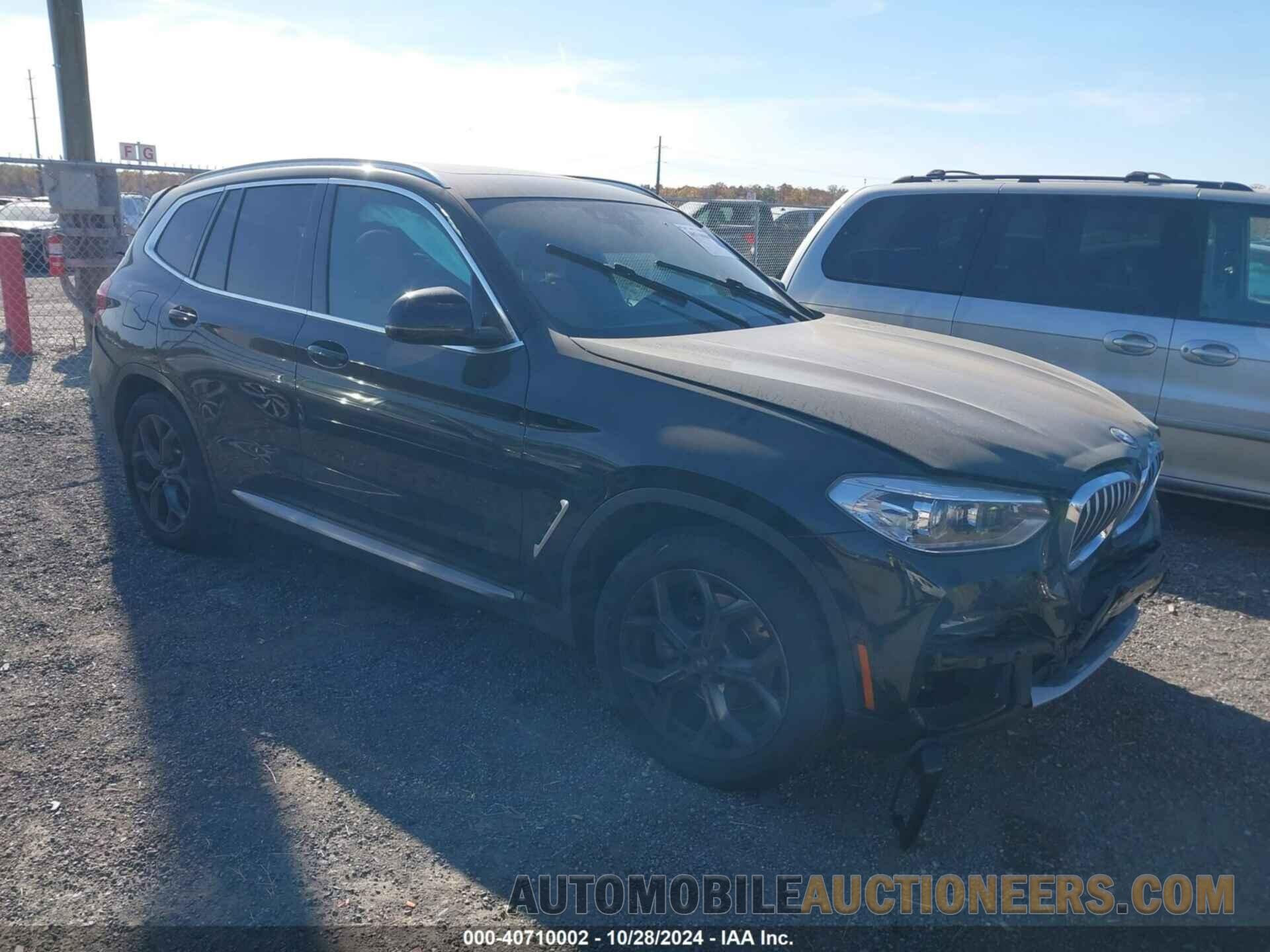 5UXTY5C05M9F20907 BMW X3 2021