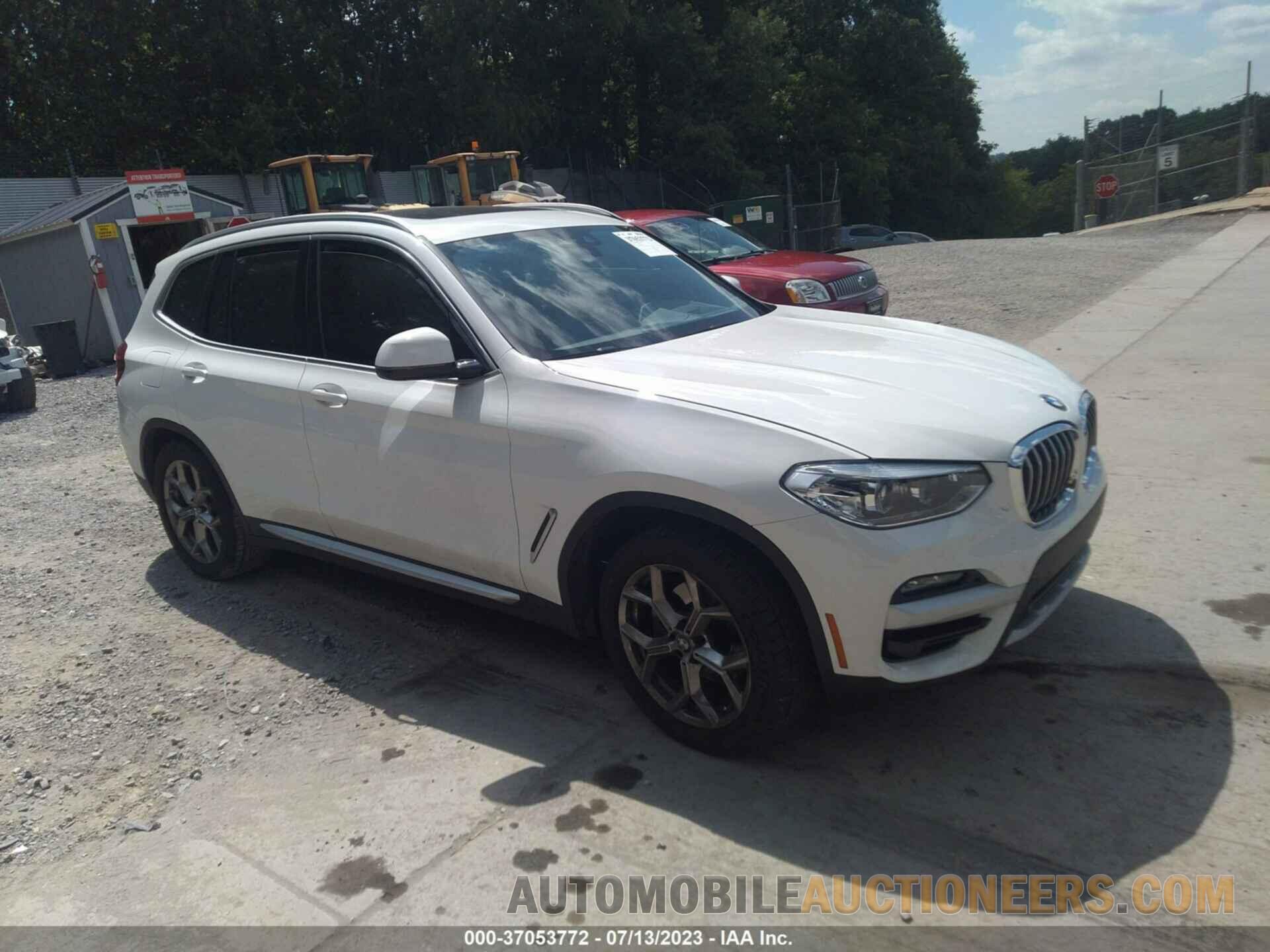 5UXTY5C05M9H55890 BMW X3 2021