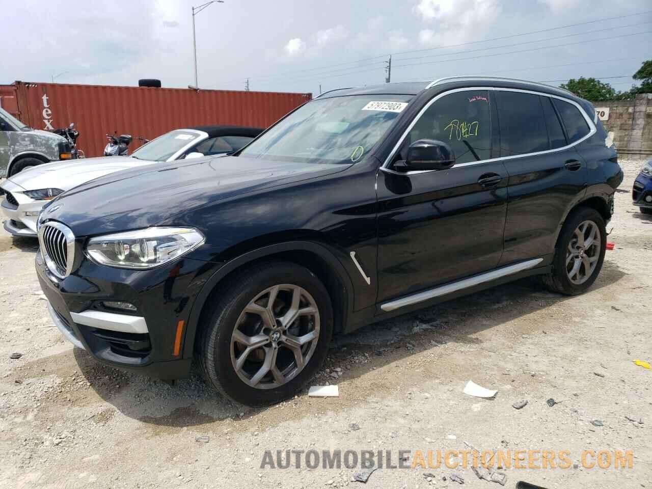 5UXTY5C06LLT32346 BMW X3 2020