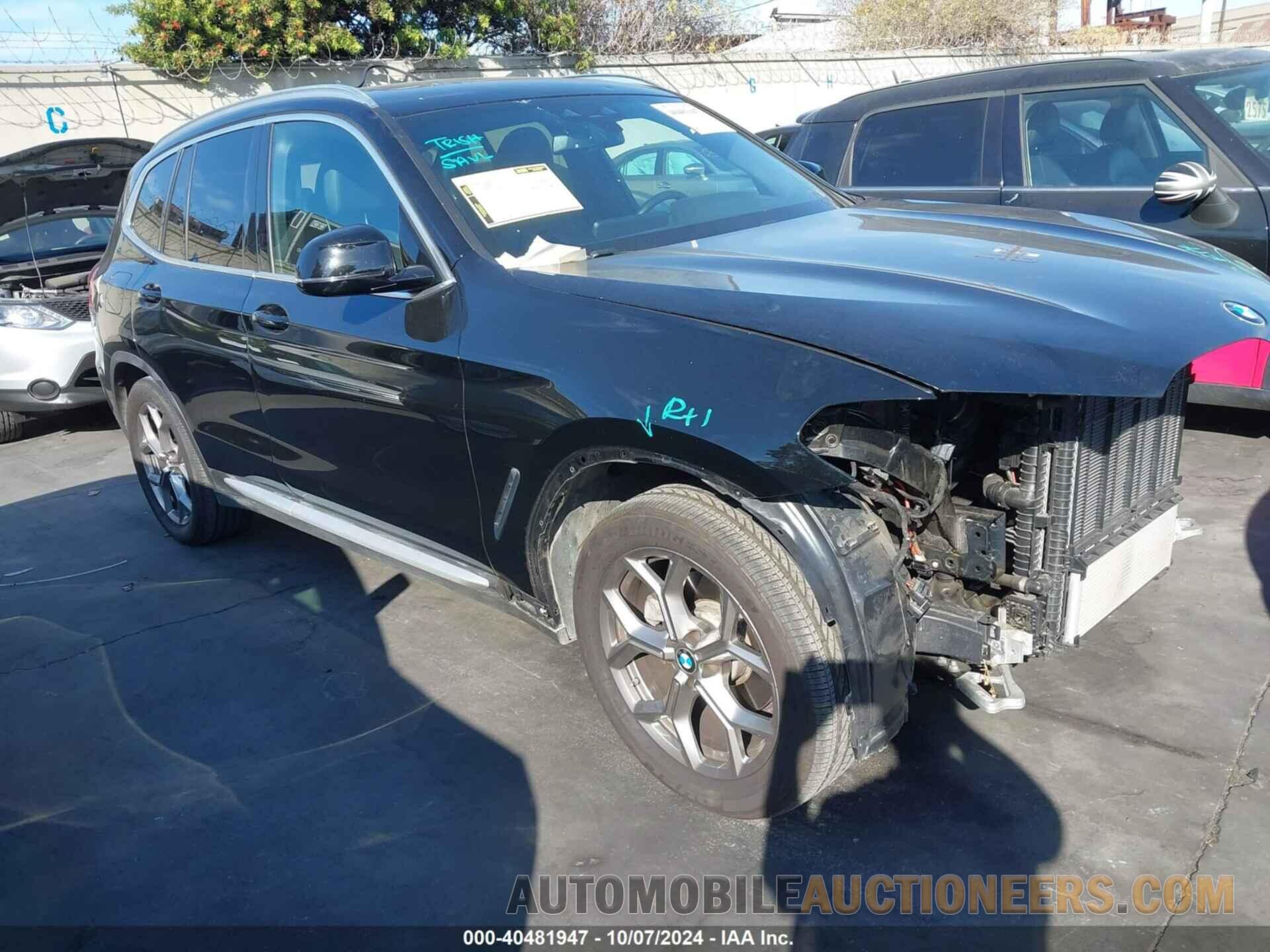 5UXTY5C06M9D87817 BMW X3 2021