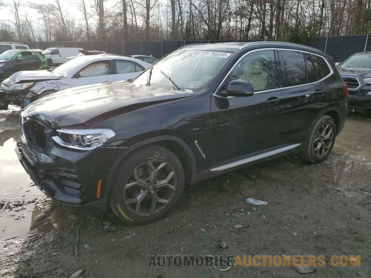 5UXTY5C06M9G18733 BMW X3 2021