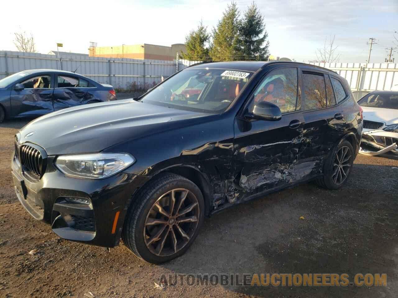 5UXTY5C06M9H77834 BMW X3 2021